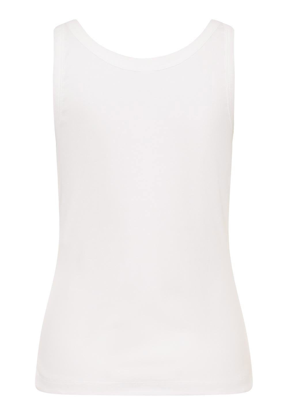 hanro-sleep-lounge-top-damen-white-baumwolle image 3