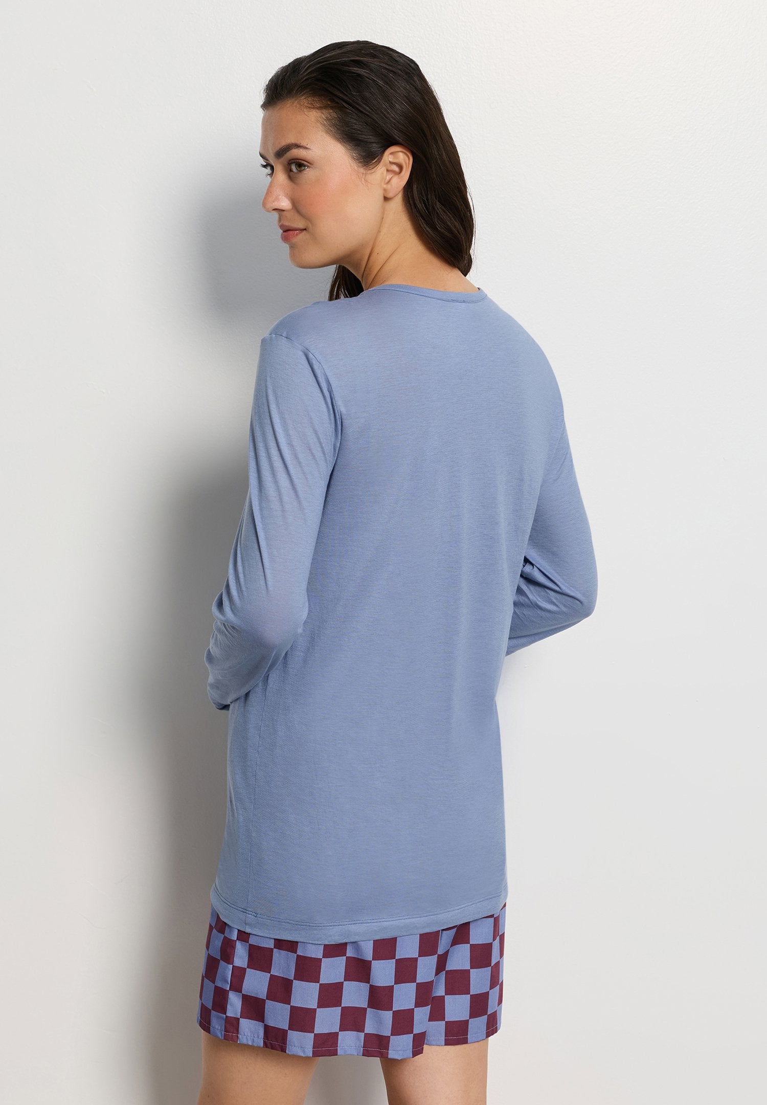 hanro-arthur-arbesser-x-hanro-langarmshirt-stonewash-baumwolle image 7
