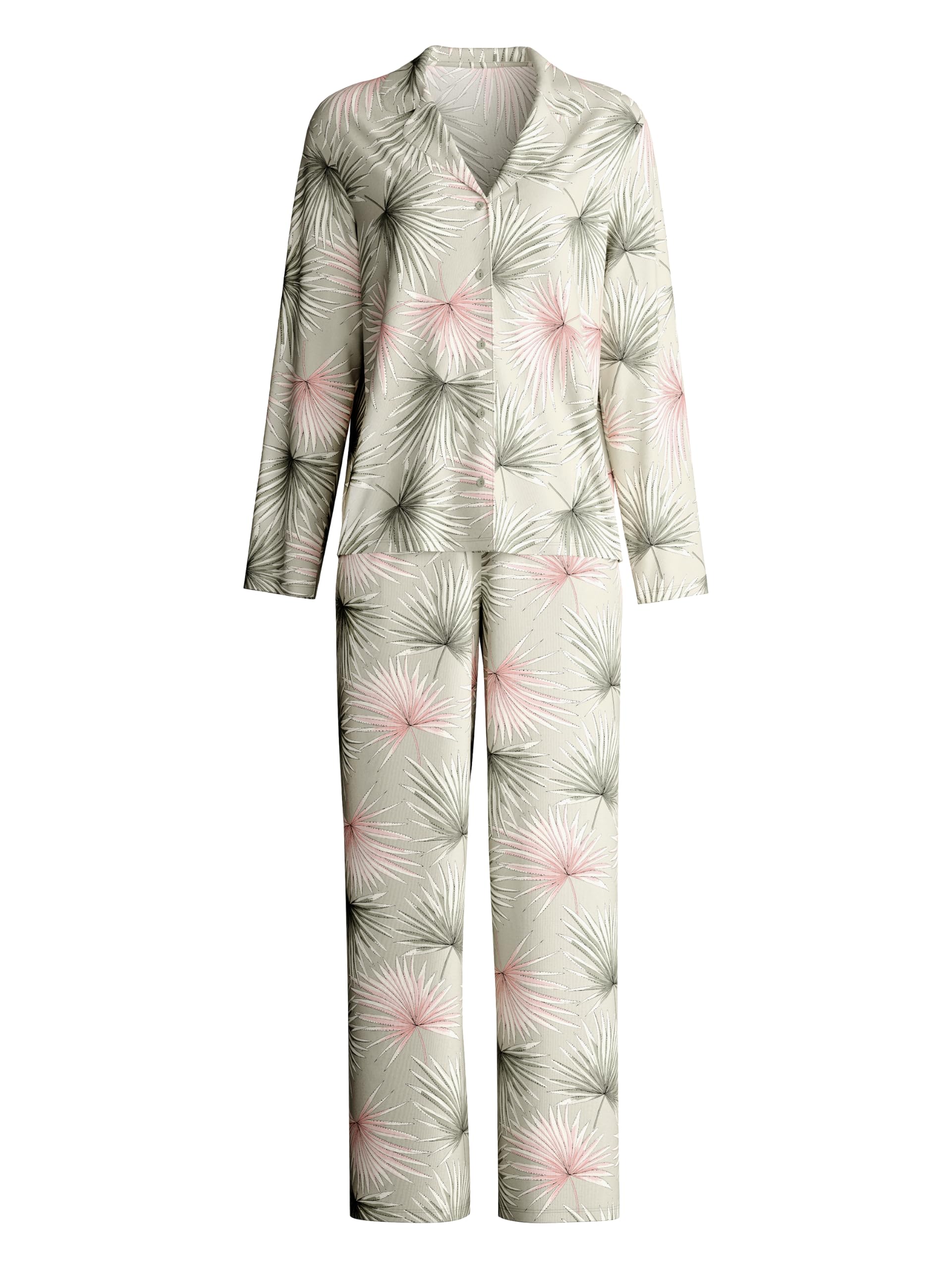 calida-botanic-dreams-pyjama-damen-red-violet-36-38 image 4