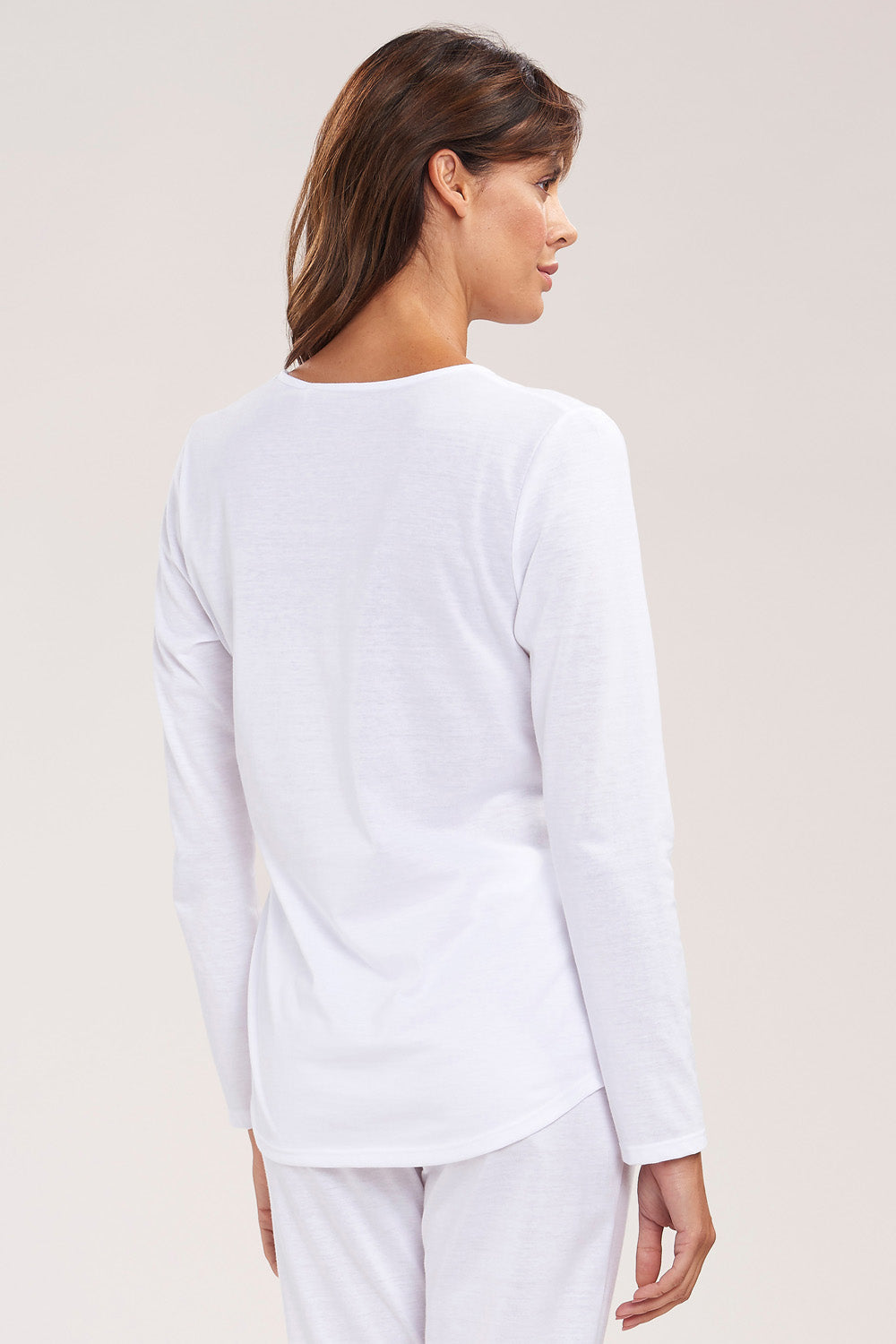 r-sch-be-happy-shirt-langarm-schlafshirt-wei-mit-spitze image 3