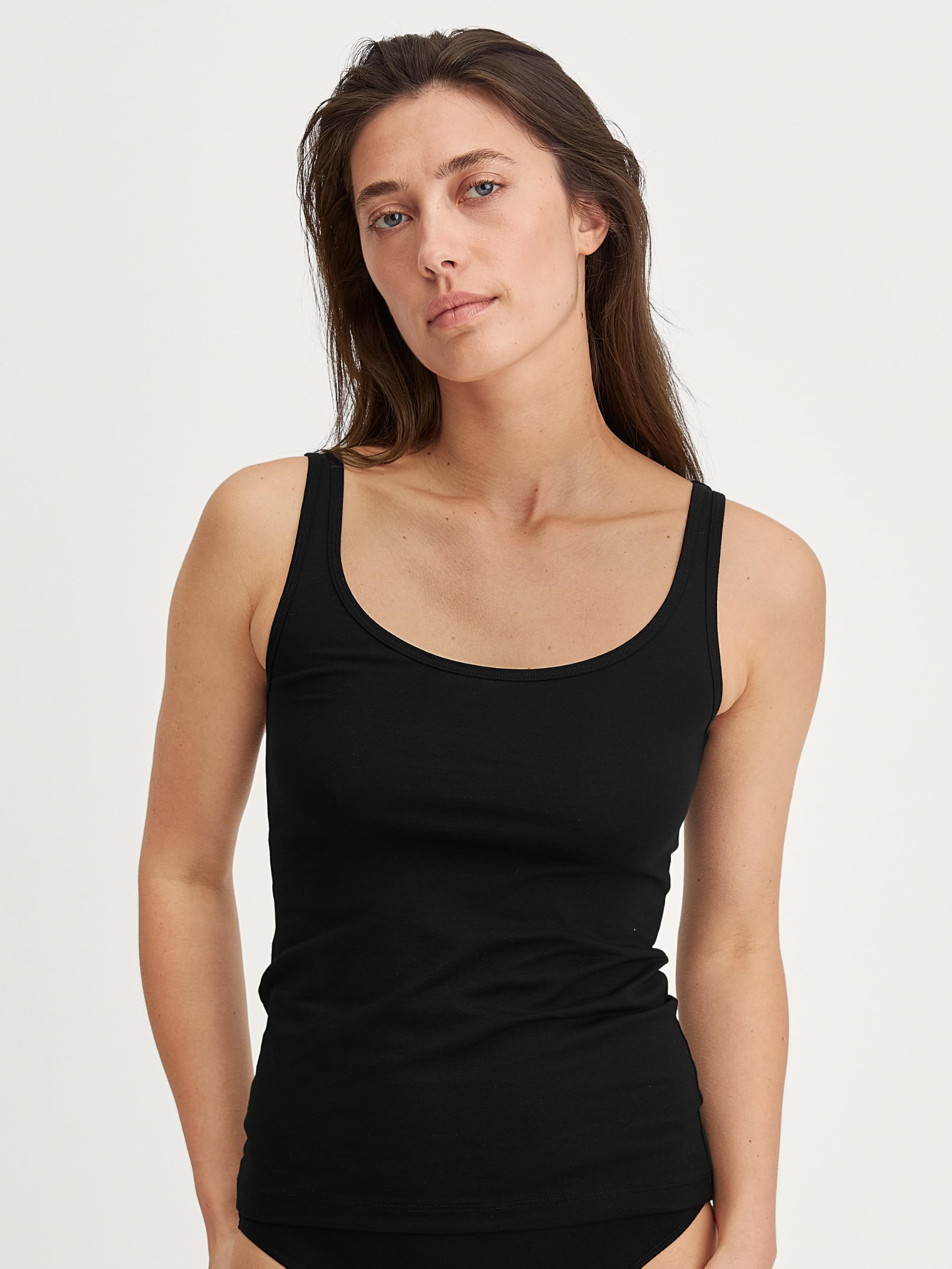 calida-essential-cotton-tank-top-damen-baumwolle-wei image 4