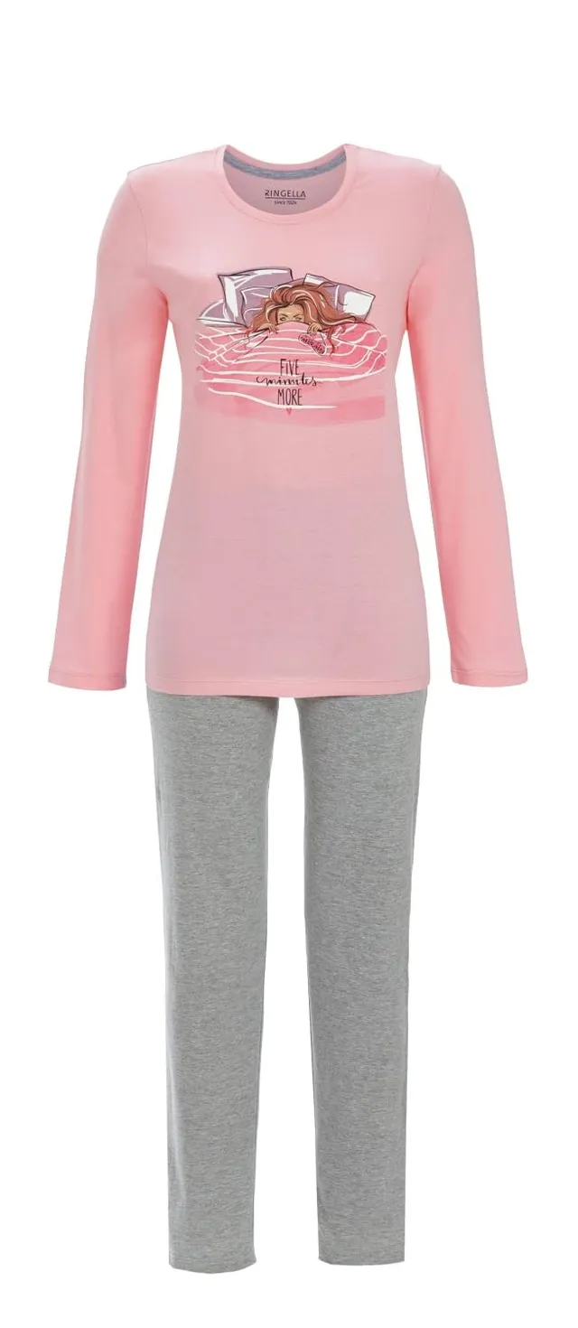 ringella-women-men-pyjama-motivdruck-schlafanzug-damen-rundhals image 1