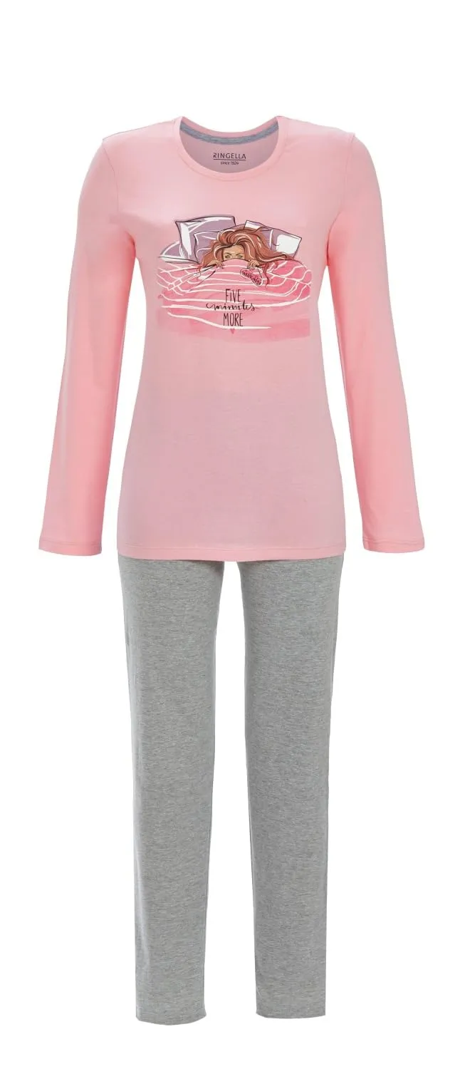 ringella-women-men-pyjama-motivdruck-schlafanzug-damen-rundhals image 1