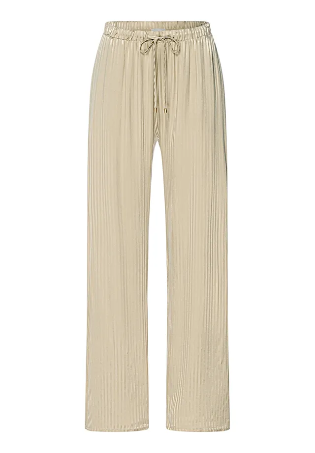 hanro-sleep-lounge-long-pants-pyjamahose-olive-stem-viskose image 1