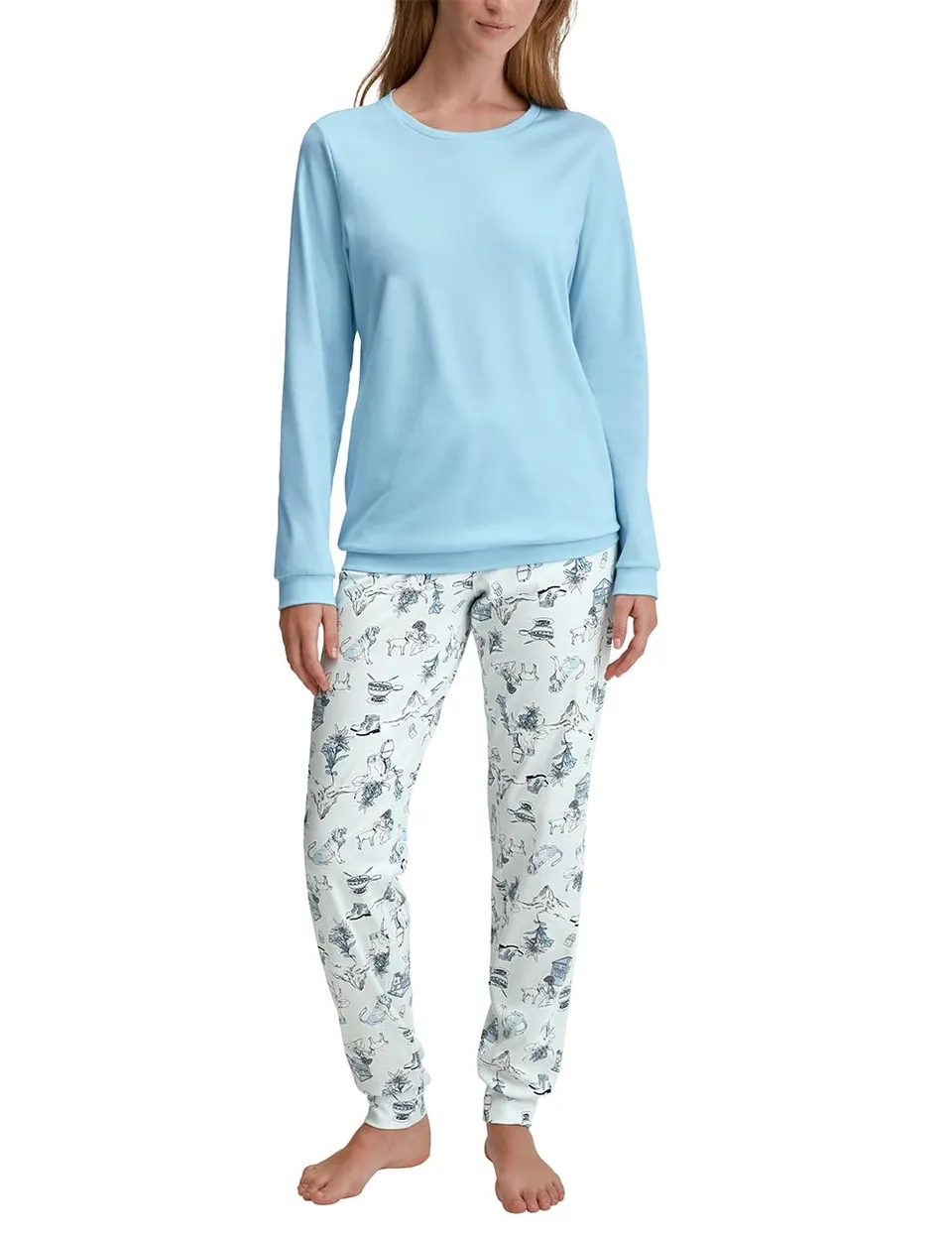 calida-favourites-dreams-b-ndchen-pyjama-damen-swiss-resort image 1