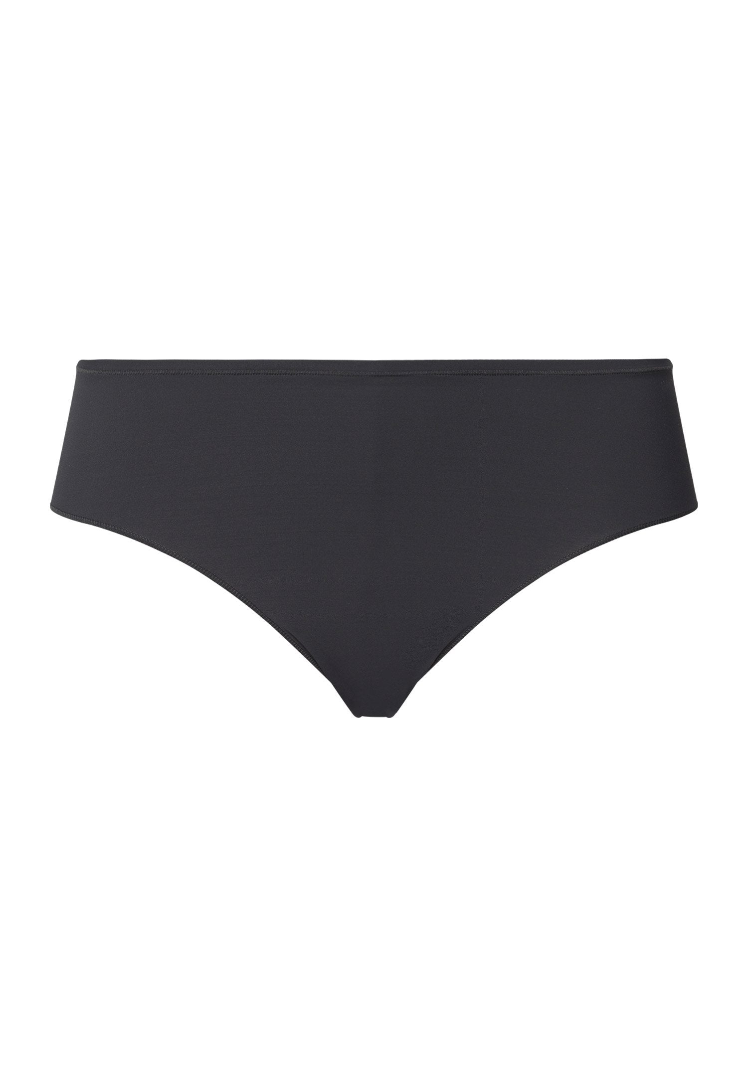 hanro-allure-midi-briefs-slip-obsidian-microfaser image 1