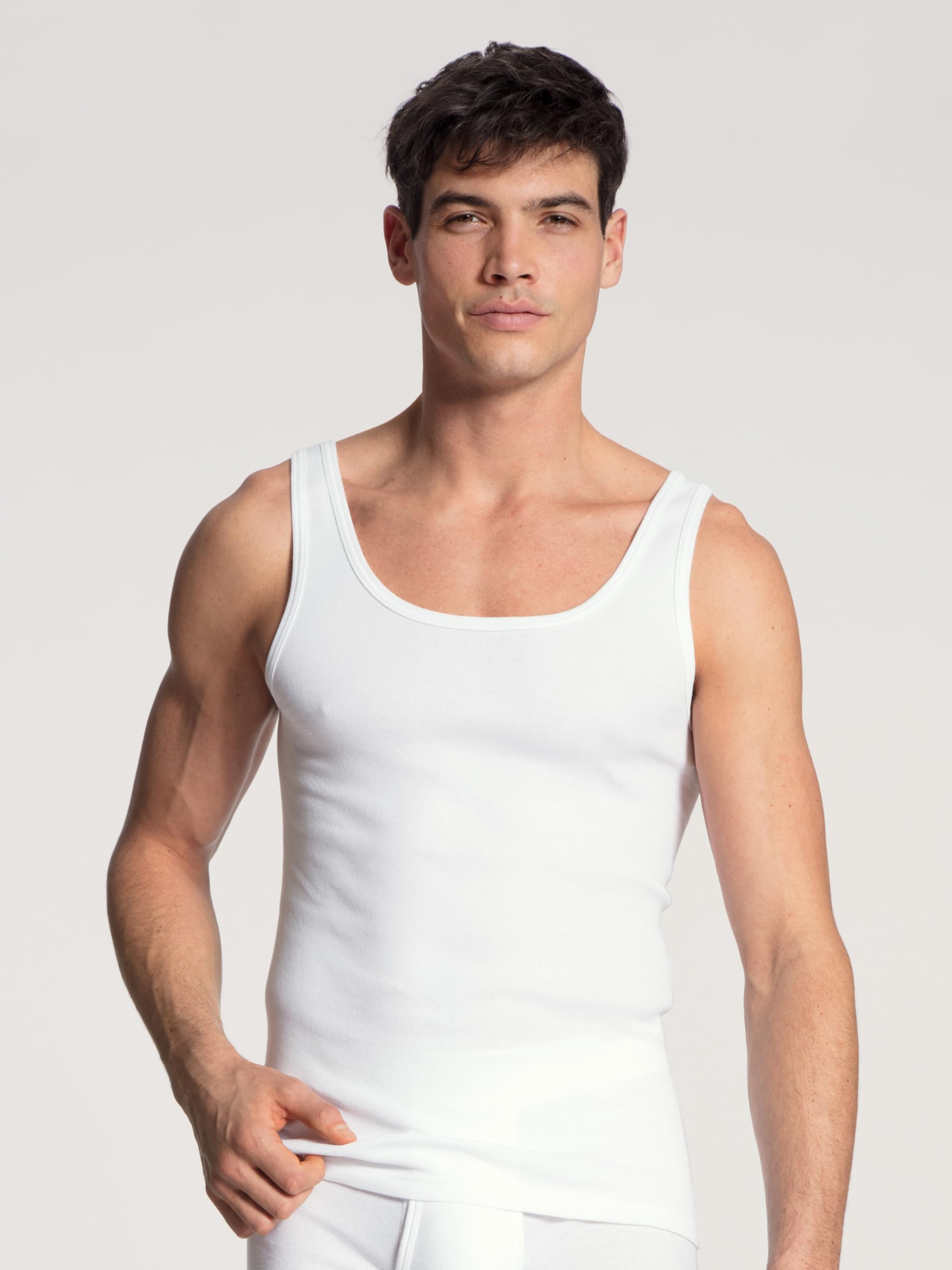 calida-cotton-1-1-unterhemd-herren-wei-52-54-baumwolle image 2