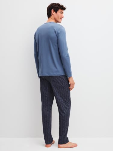 calida-relax-imprint-pyjama-herren-50-schlafanzug image 7