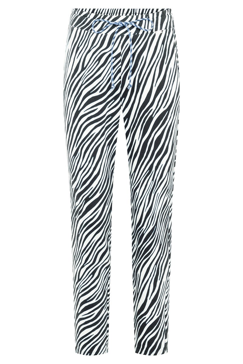 r-sch-be-happy-24p2-sweathose-zebra-schwarz-damen image 2