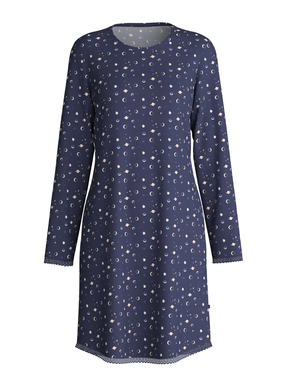 calida-midnight-dreams-langarm-nachthemd-sleepshirt-damen image 1