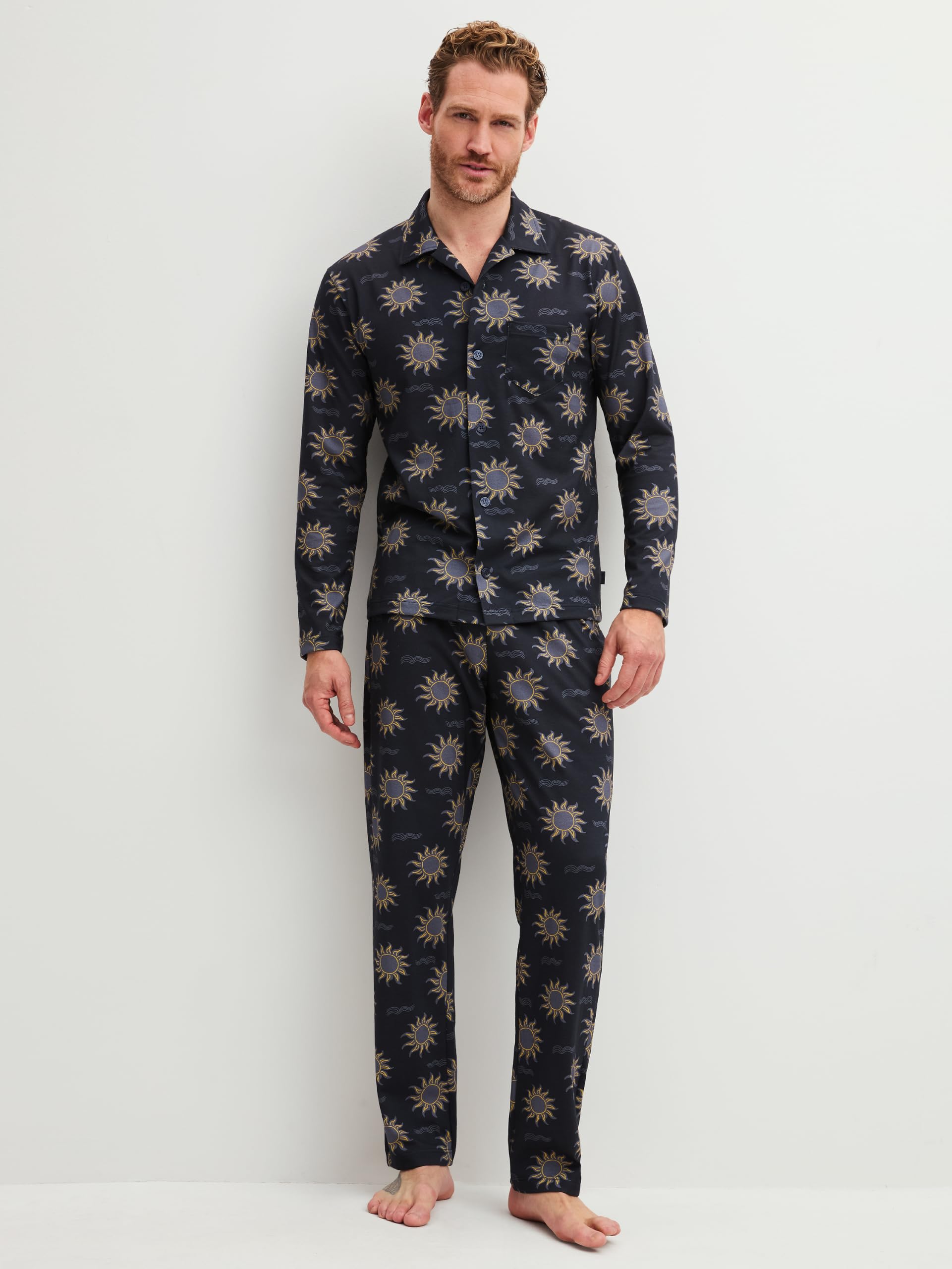 calida-relax-choice-swiss-resort-pyjama-herren-durchgekn-pft image 2