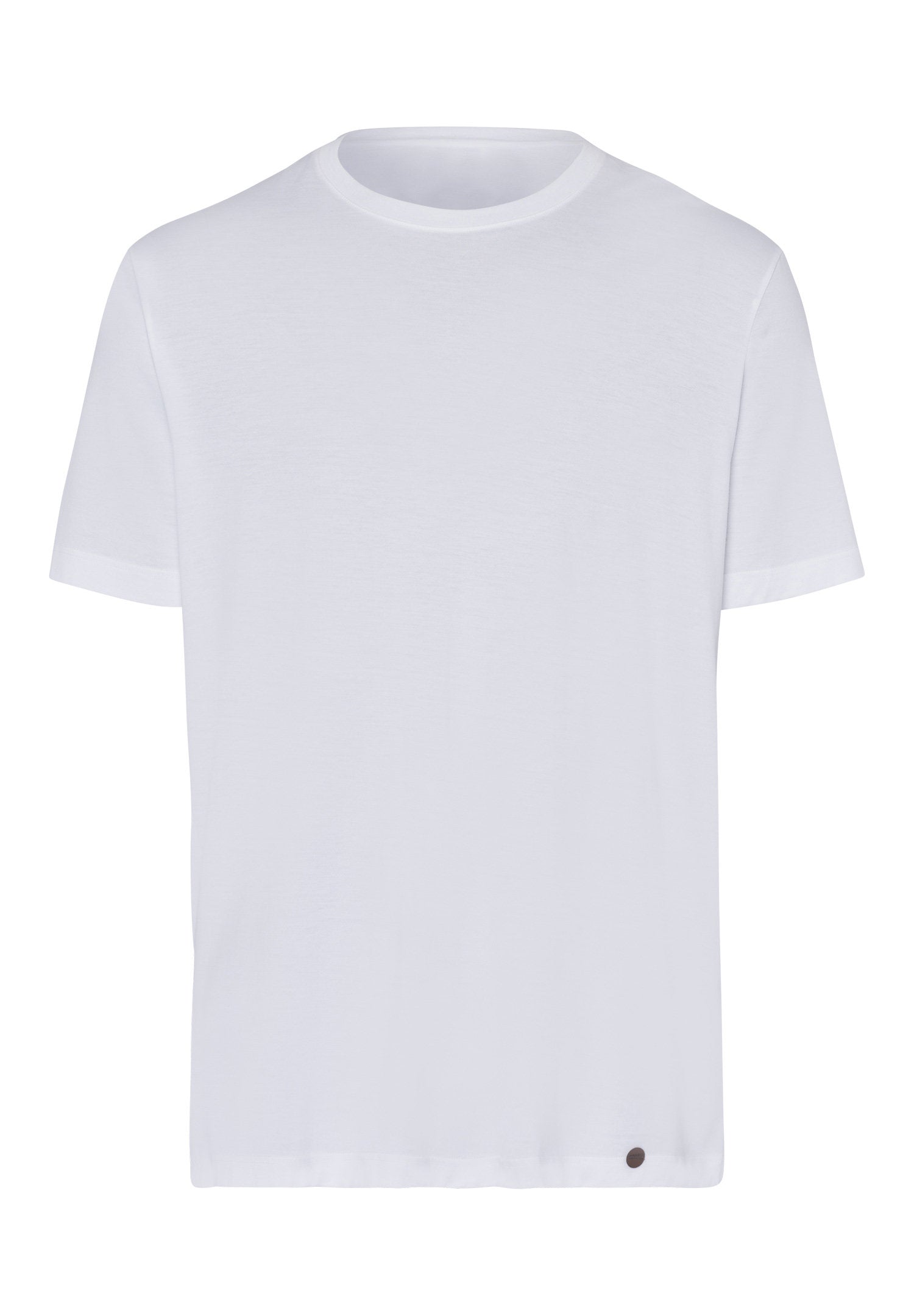 hanro-night-and-day-kurzarm-shirt-herren-wei-baumwolle image 1