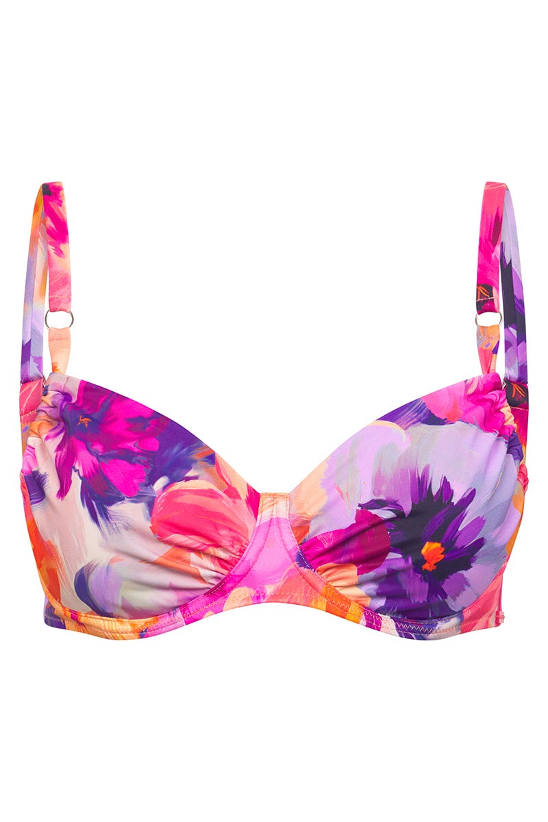 r-sch-be-happy-bikini-top-blumendruck-bikini-mehrfarbig-recycelt image 2