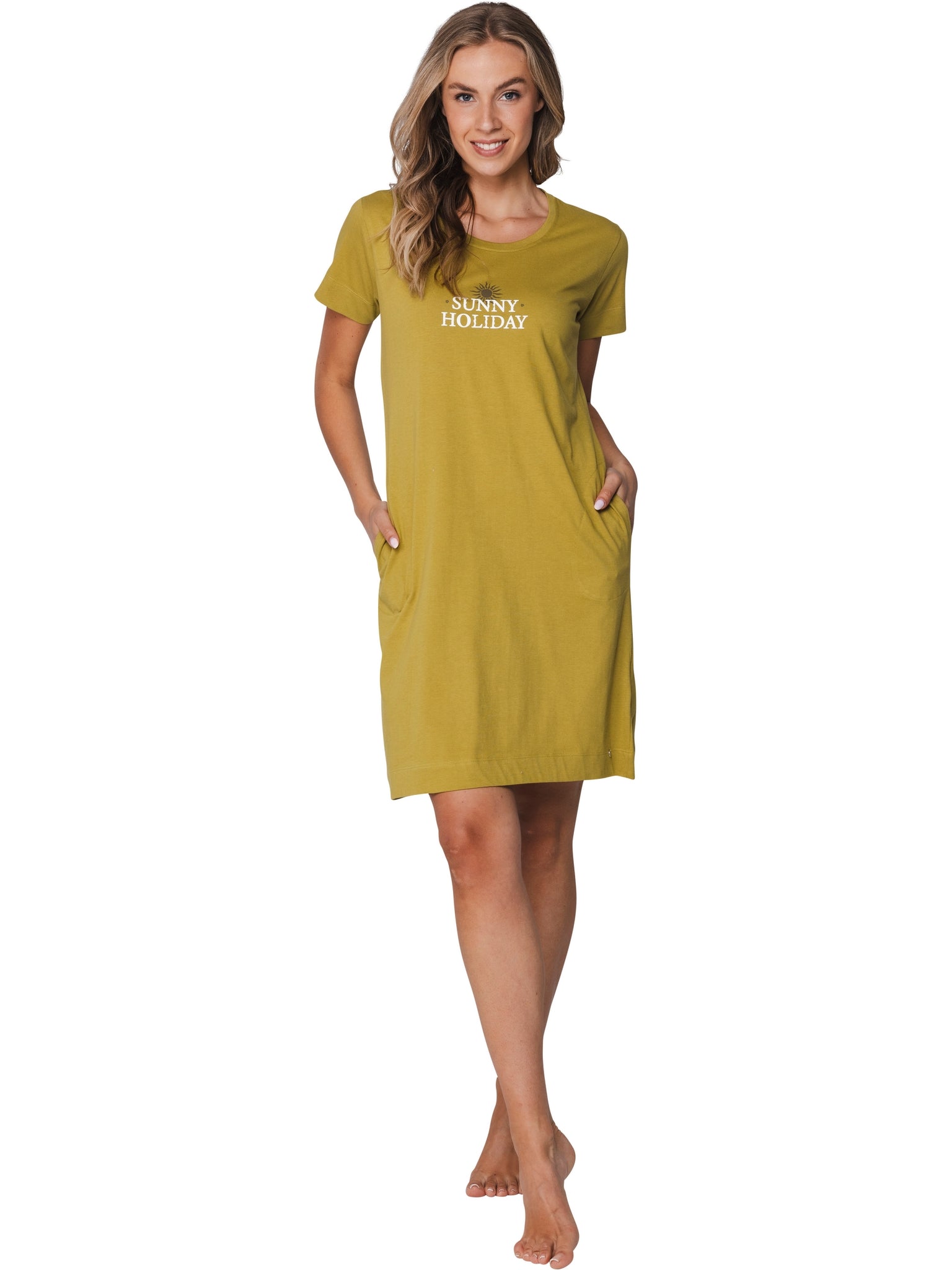 myrebelle-sunny-holiday-nachthemd-gr-n-baumwolle image 2