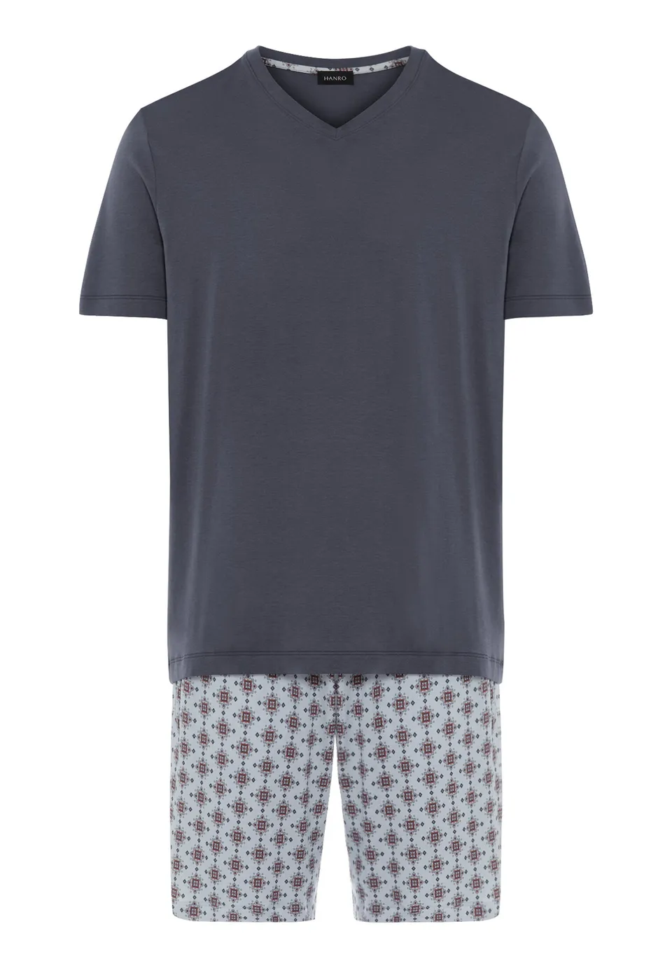 hanro-night-and-day-kurzpyjama-celestial-light-tencel-modal-xl image 1