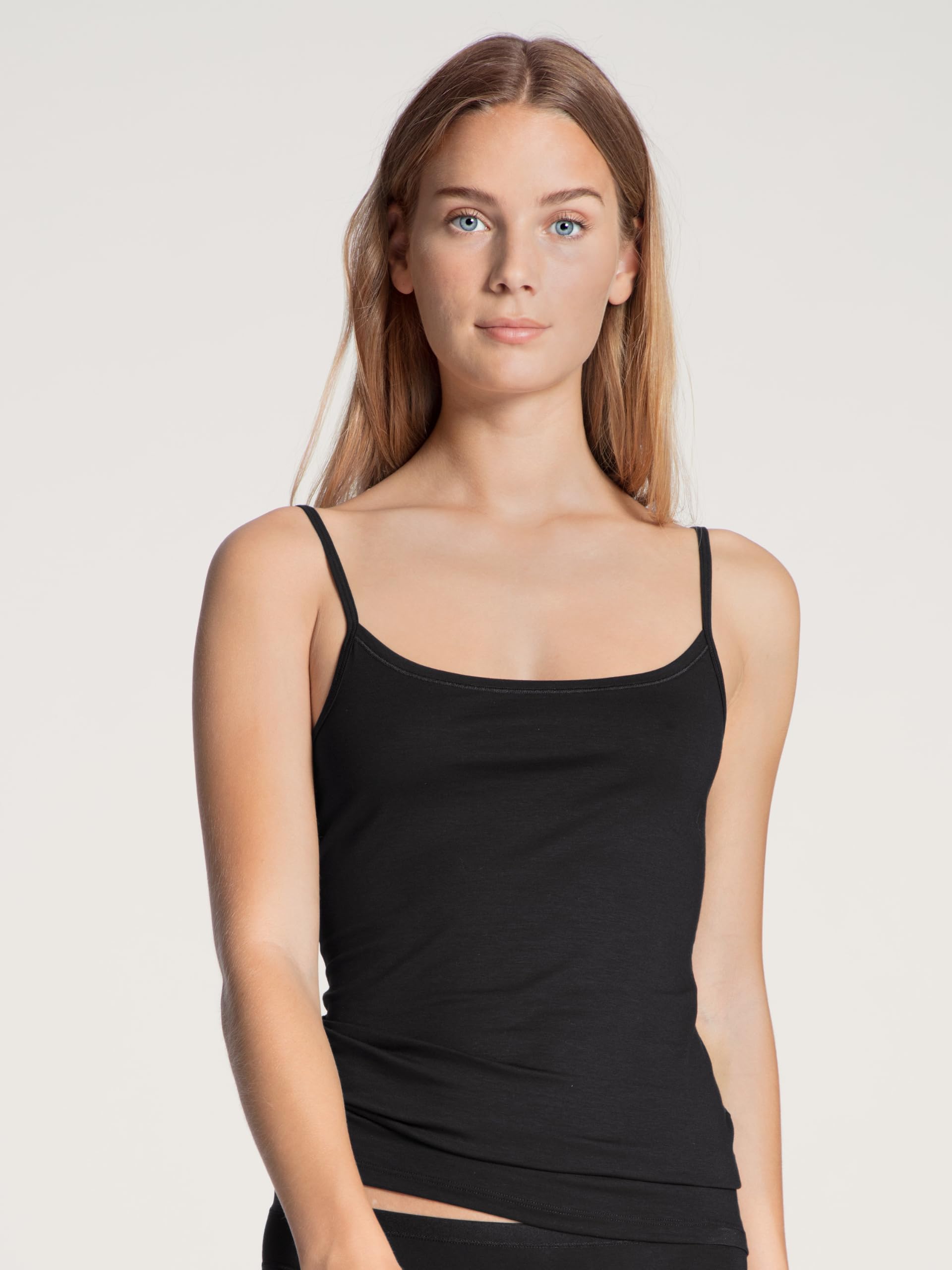 calida-natural-comfort-spaghetti-top-damen-top-wei-baumwolle image 2