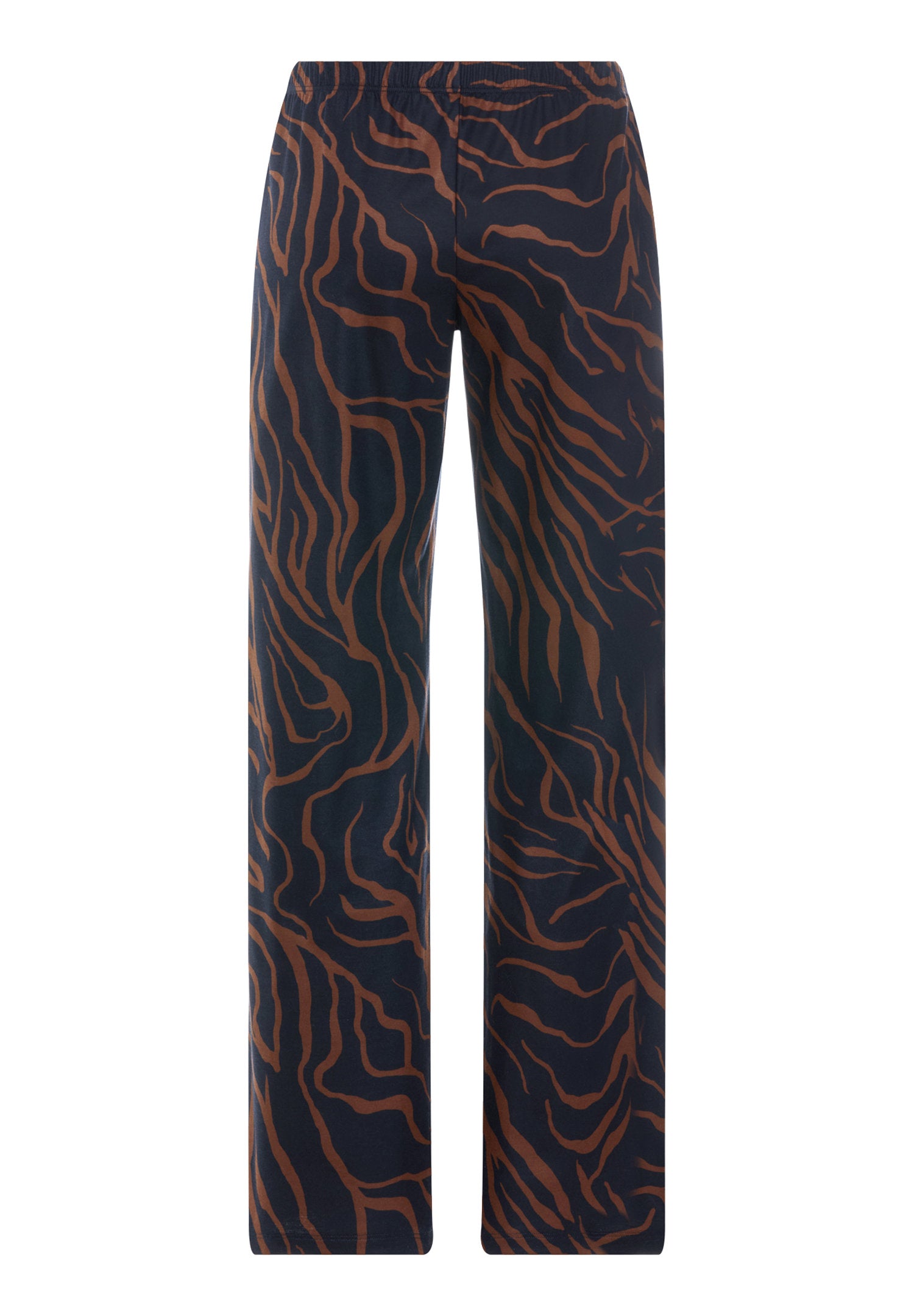 hanro-loungy-nights-long-pants-pyjamahose-navy-baumwolle image 3