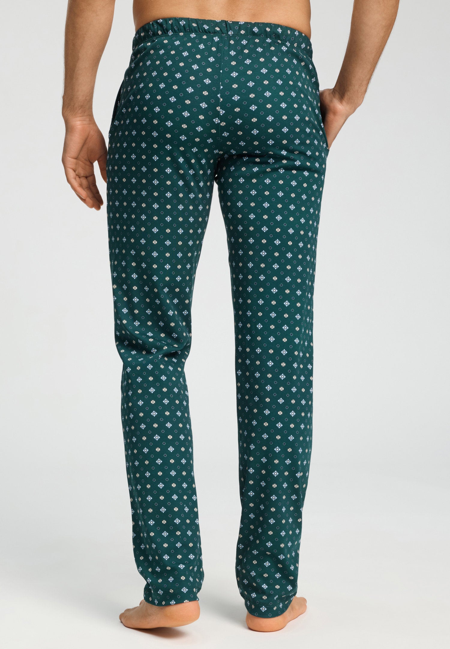 hanro-night-and-day-pyjamahose-baumwolle-pisces-garden image 4
