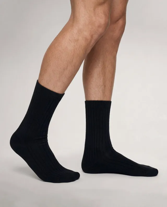 hanro-accessories-socks-078551-socken-schwarz-kaschmir image 1