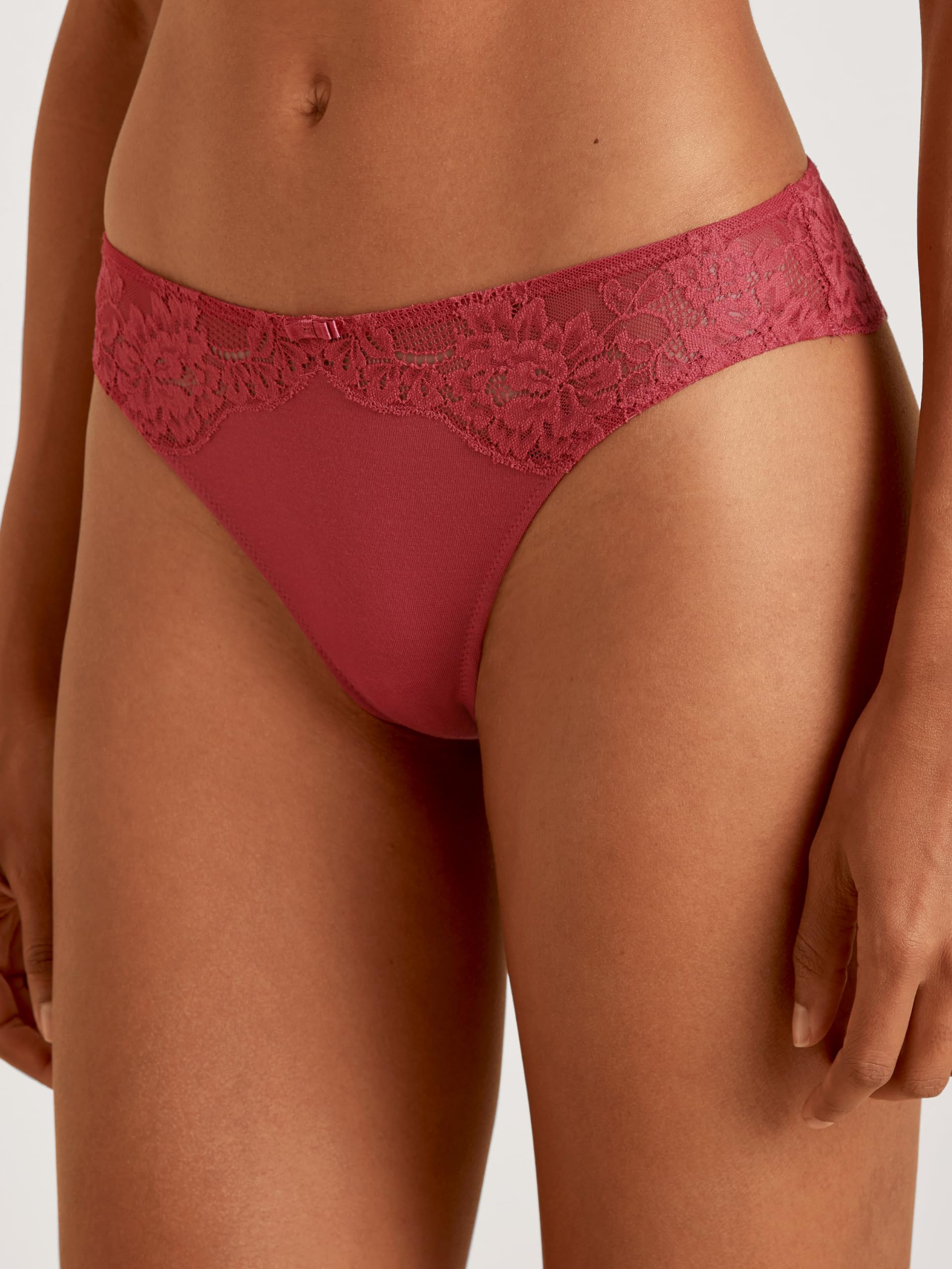 calida-natural-skin-modal-sense-slip-damen-pomegranate-red-modal image 2