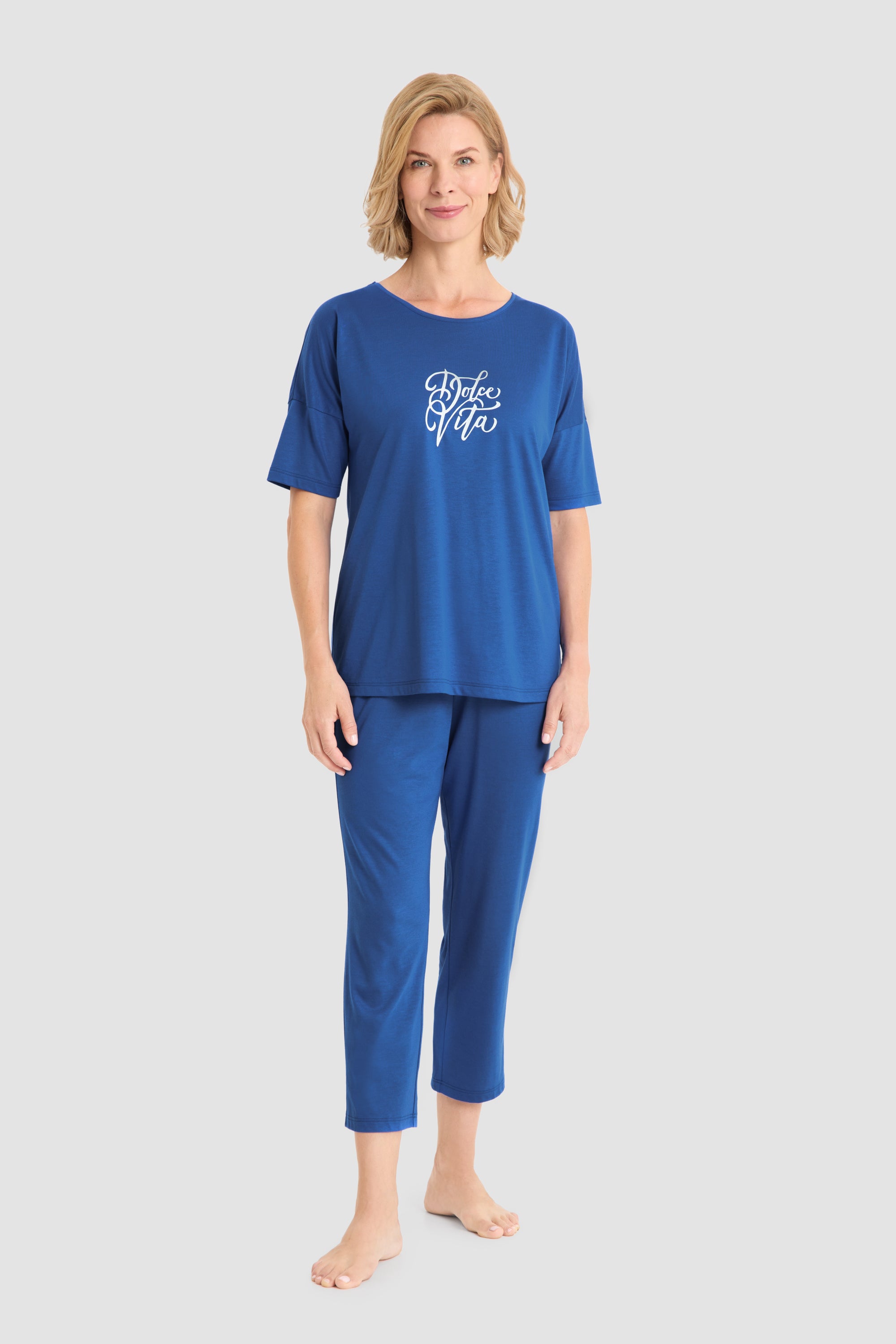 r-sch-be-happy-7-8-pyjama-dolce-vita-blau-kurzarm image 1