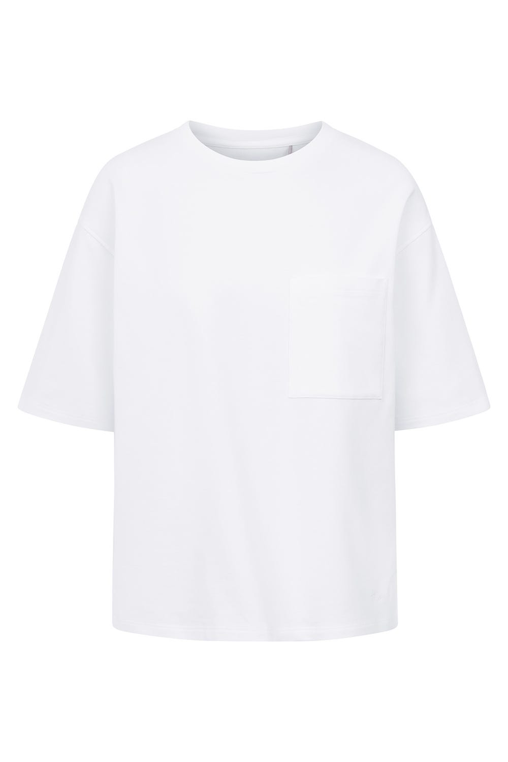 r-sch-be-happy-sweatshirt-kurzarm-shirt-wei-tasche image 2