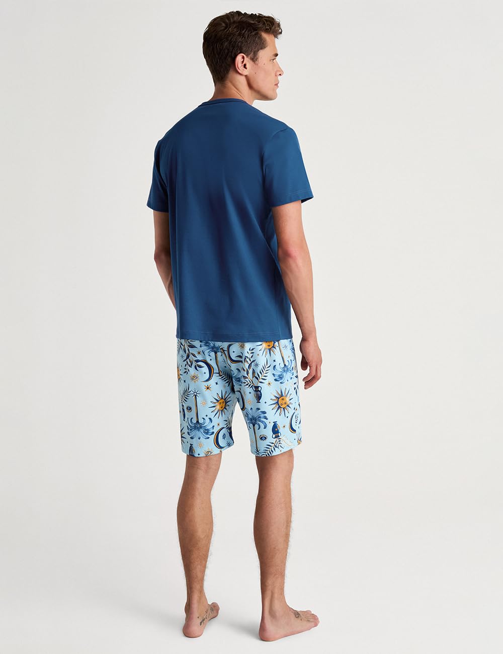 calida-relax-magic-kurz-pyjama-herren-baumwolle-sommer image 3
