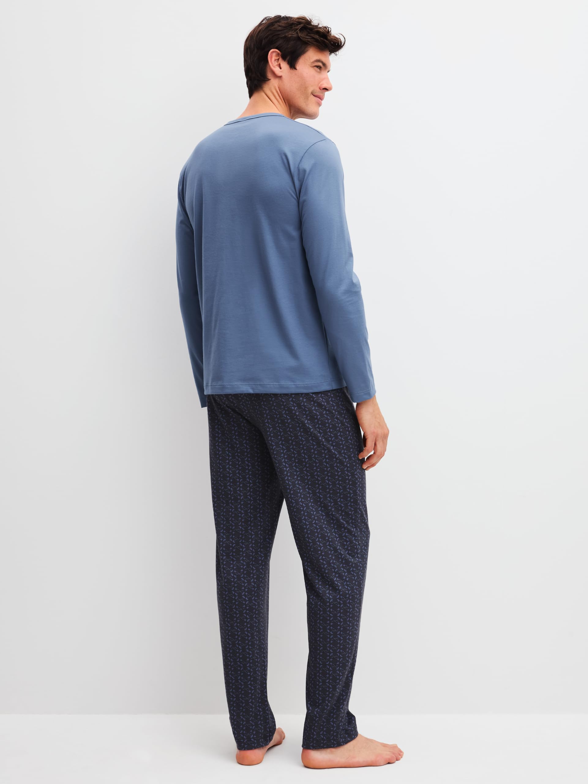 calida-relax-imprint-pyjama-herren-50-schlafanzug image 3