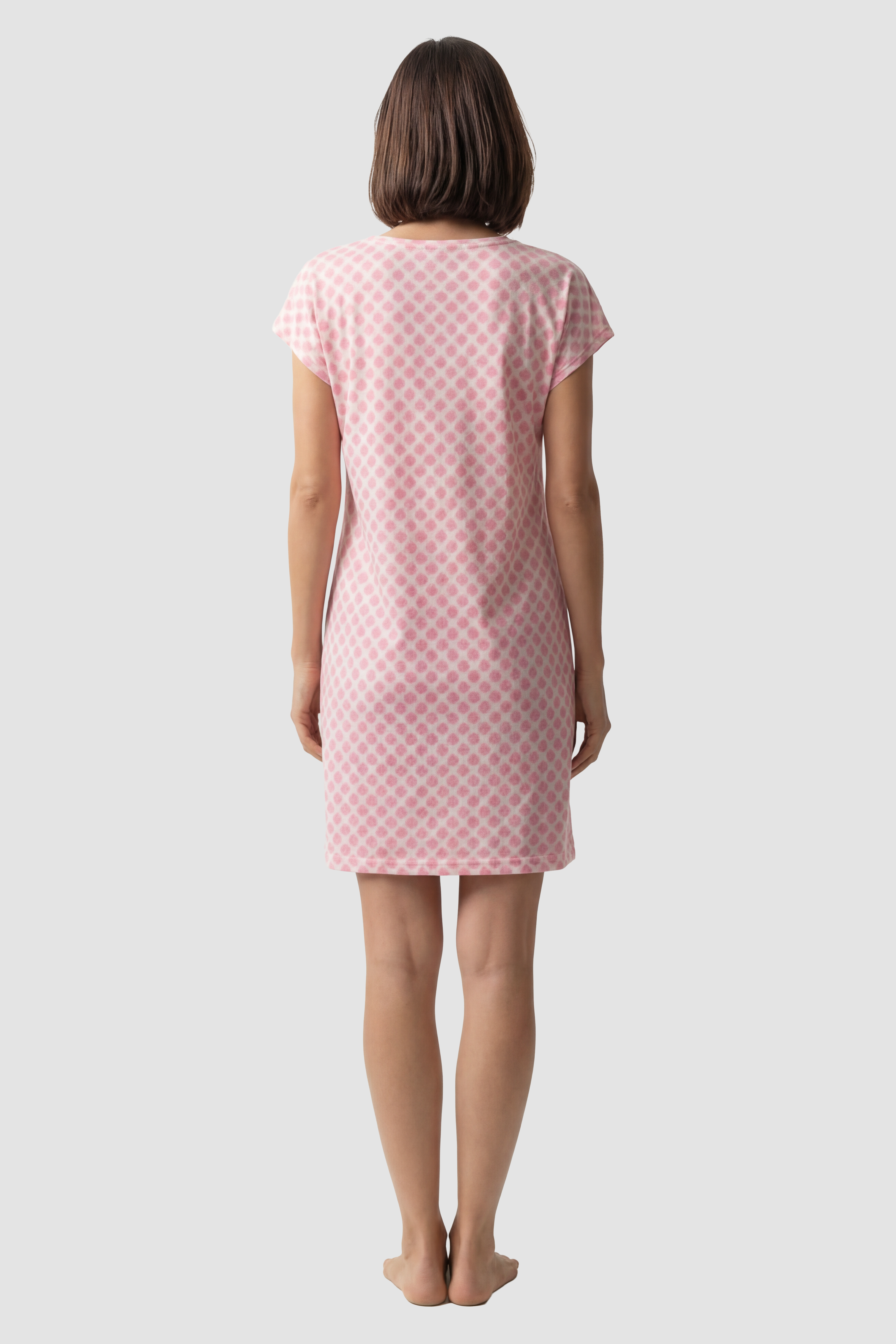 r-sch-be-happy-nachthemd-kurz-rautendruck-rosa-baumwolle image 3