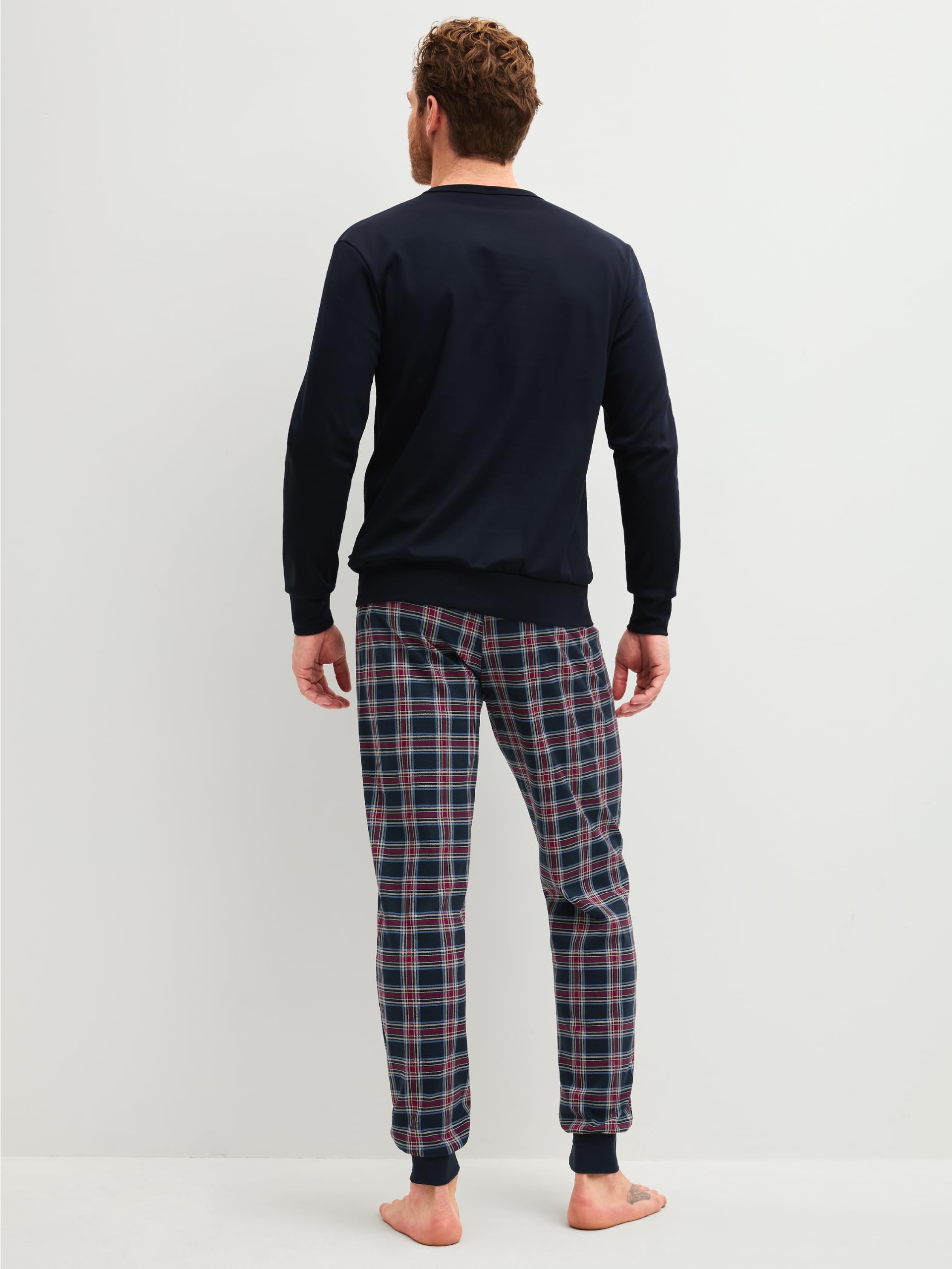 calida-family-friends-pyjama-herren-mit-b-ndchen-baumwolle image 3