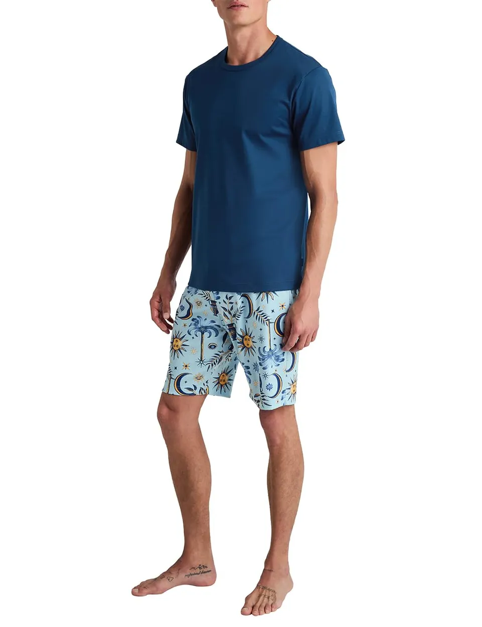 calida-relax-magic-kurz-pyjama-herren-baumwolle-sommer image 1