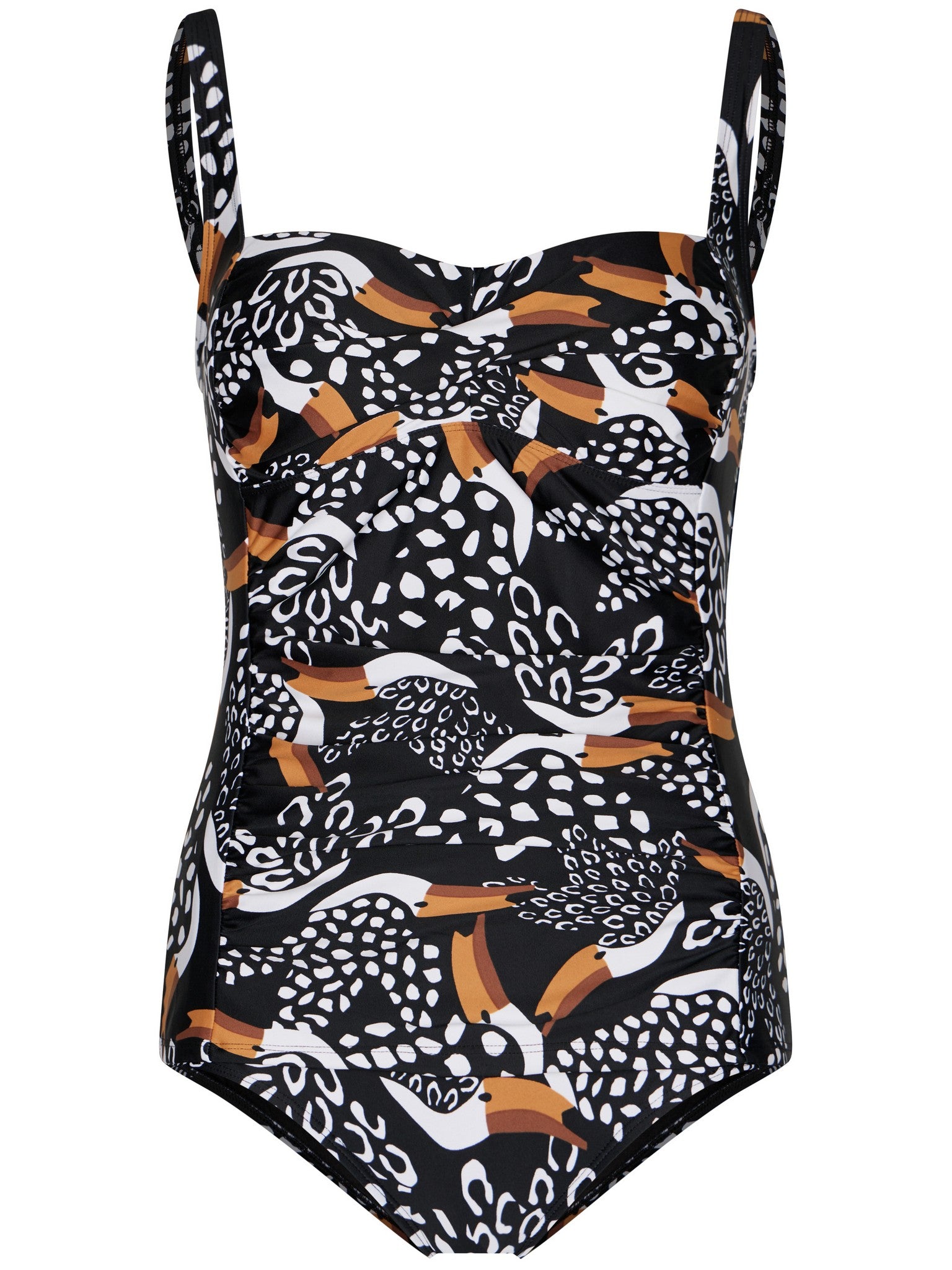 pastunette-tropic-toucan-tankini-schwarz-soft-cups-gr-38-50 image 1
