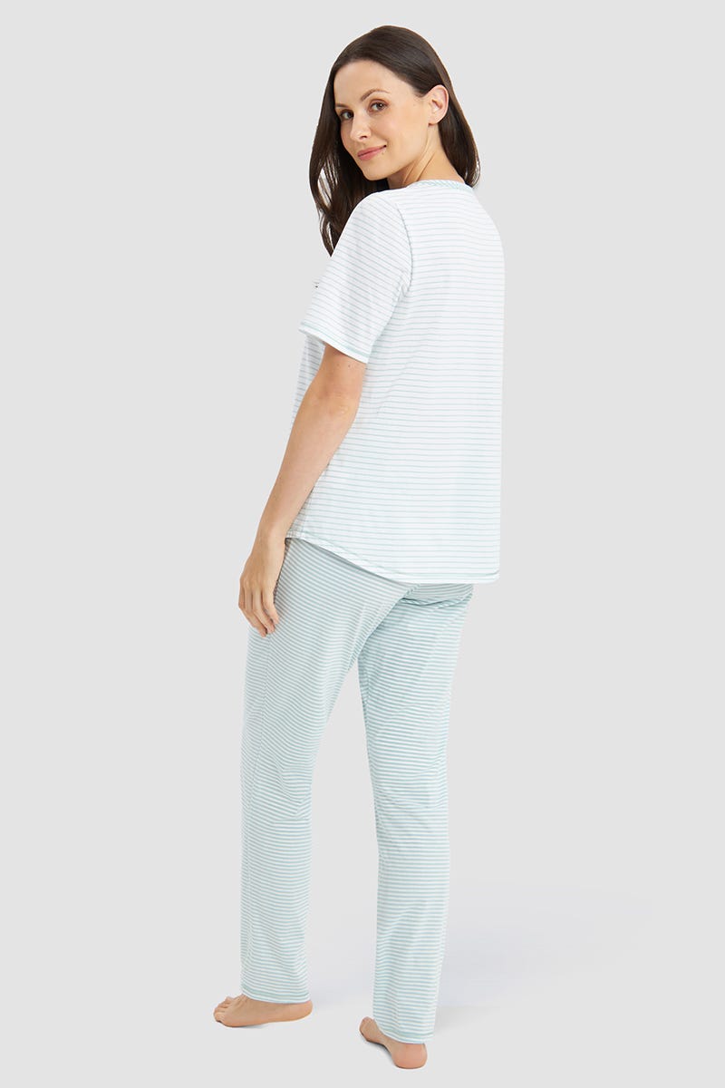 r-sch-be-happy-pyjama-lang-single-jersey-gr-n-baumwolle image 3