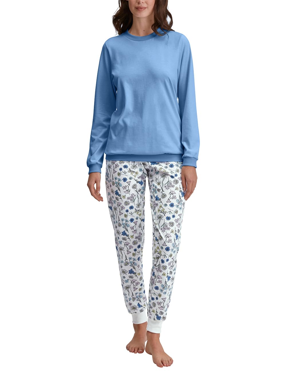 calida-favourites-dreams-b-ndchen-pyjama-damen-blau image 1