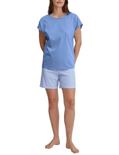 calida-lovely-nights-kurz-pyjama-damen-hydrangea-blue-44-46 image 7