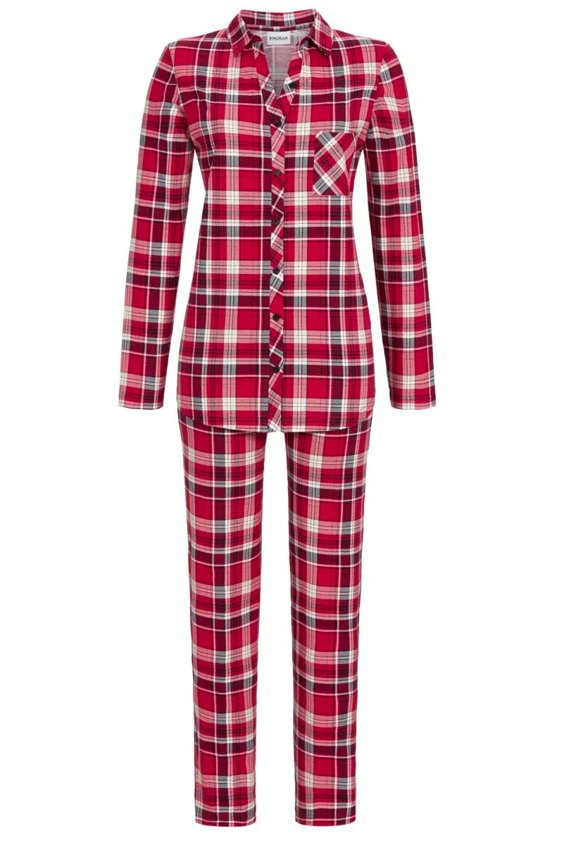 ringella-pyjama-durchgekn-pft-karo-3511252-baumwolle image 1