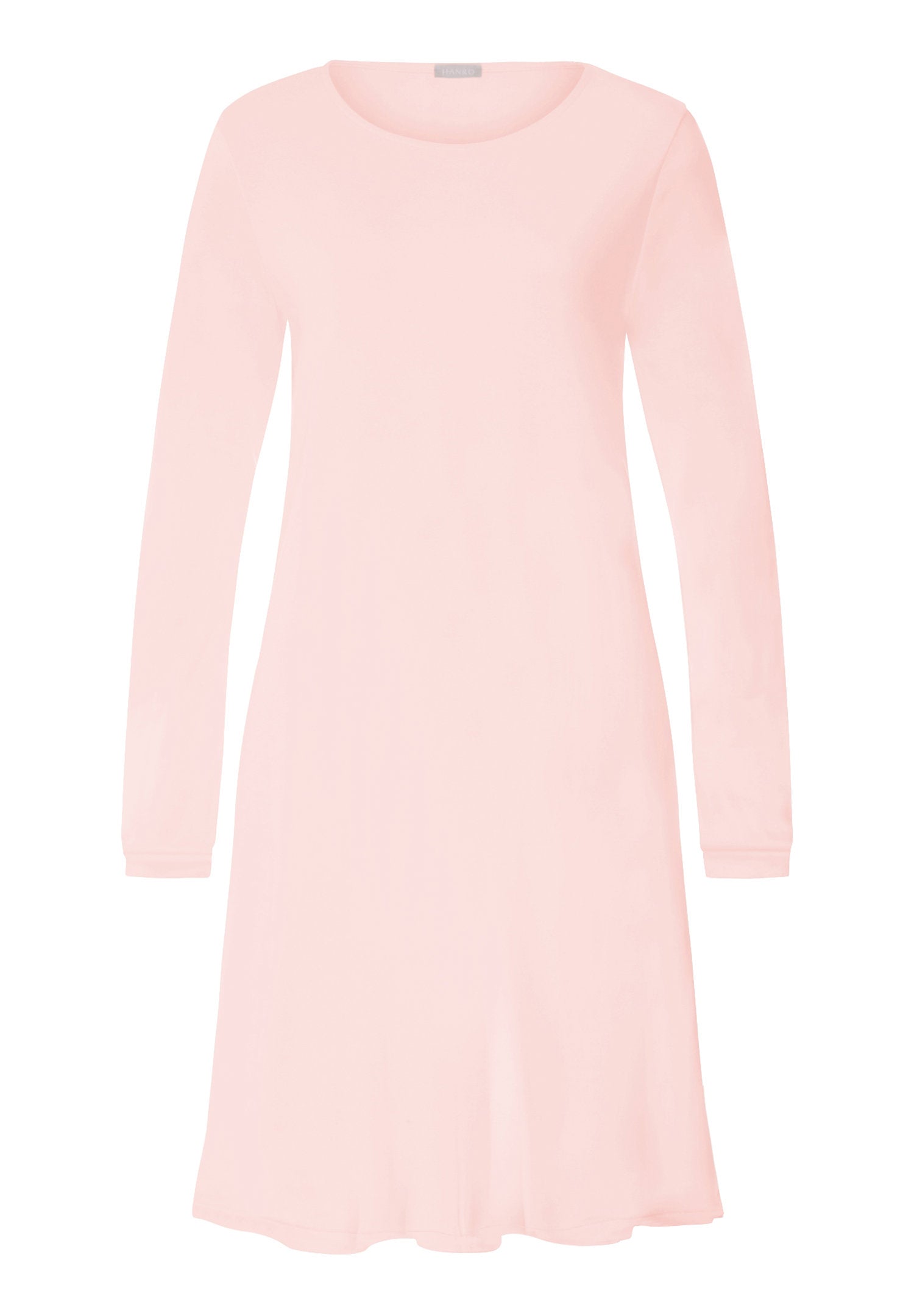 hanro-franca-nachthemd-langarm-100cm-rosewater-baumwolle image 1