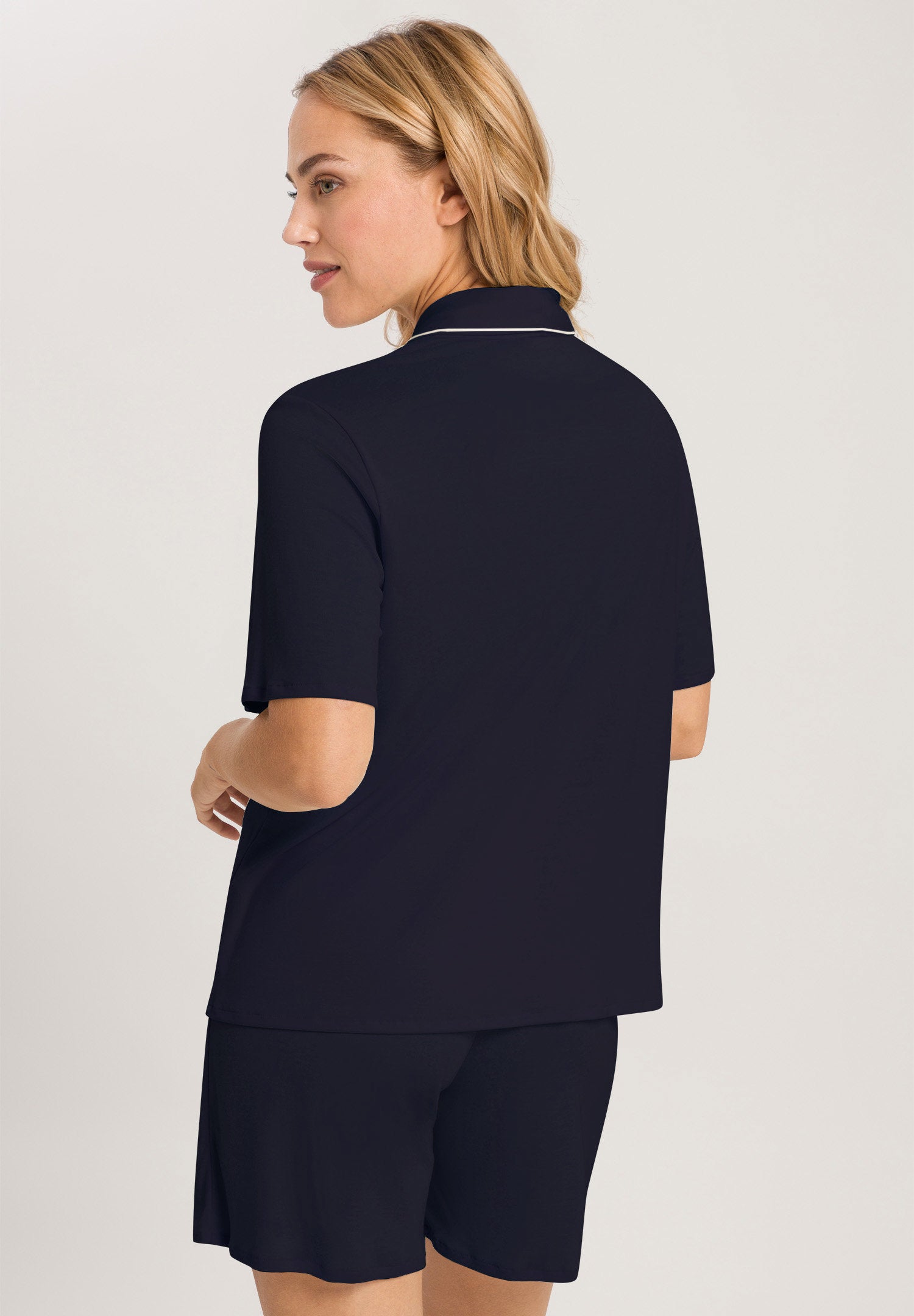 hanro-natural-comfort-pyjama-077977-deep-navy-tencel-damen image 4