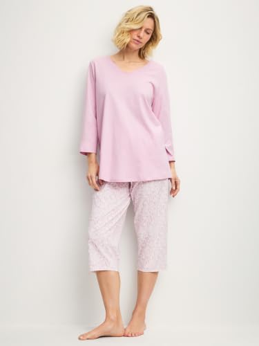 calida-favourites-kurz-pyjama-damen-baumwolle-gr-44-46-blau image 8