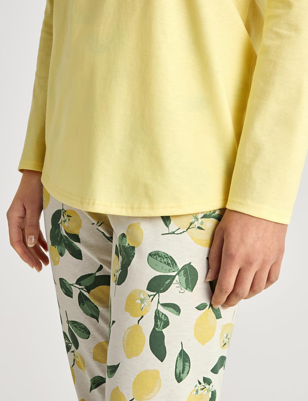 calida-favourites-dreams-pyjama-damen-lang-bio-baumwolle-bl-mchen image 3
