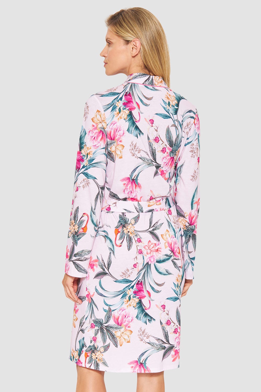 r-sch-be-happy-mantel-knielang-rosa-bl-tendruck image 3