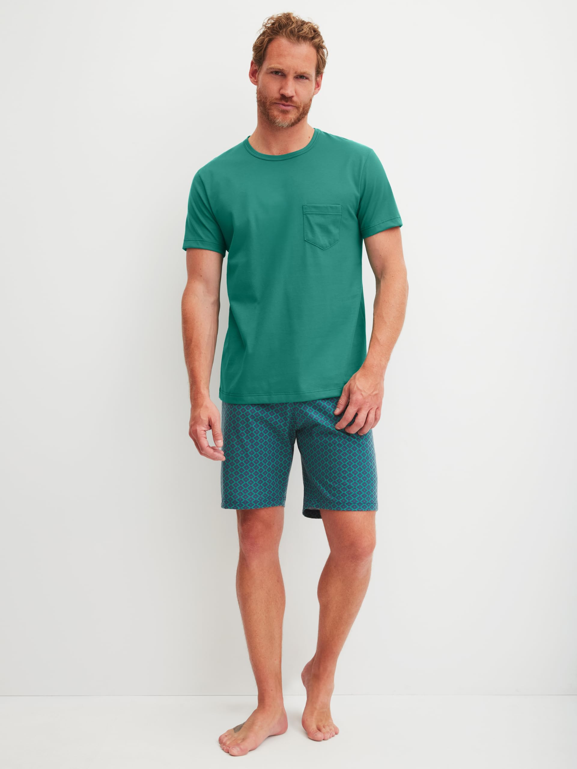 calida-favourites-sleep-herren-pyjama-kurz-52-54-baumwolle image 3