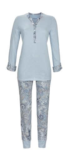 ringella-women-men-pyjama-mustermix-knopfleiste-baumwoll-modal image 3