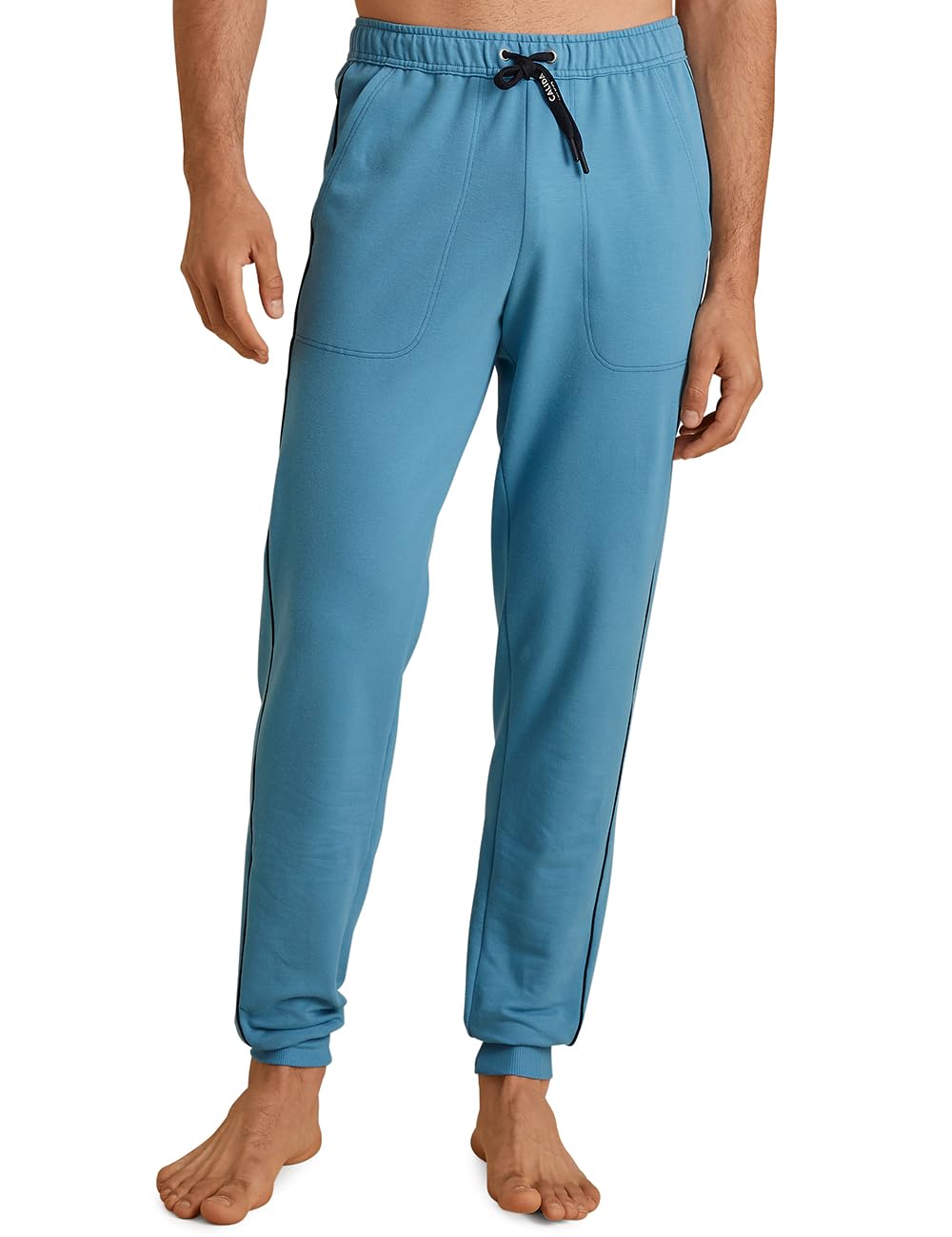 calida-remix-basic-sleep-schlafhose-herren-baumwolle-niagara-blue image 7