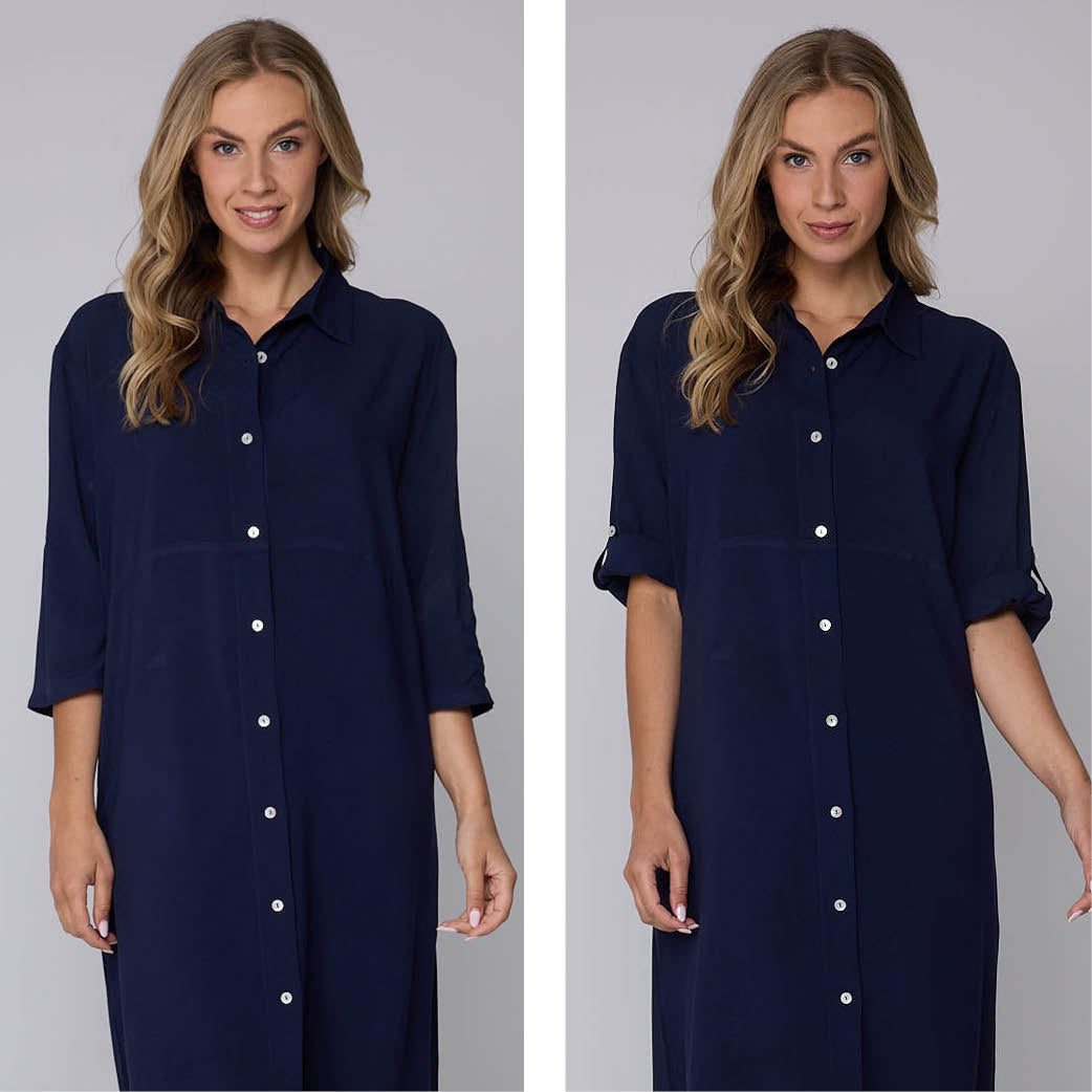 pastunette-premium-azure-leafs-beachkleid-blau image 6