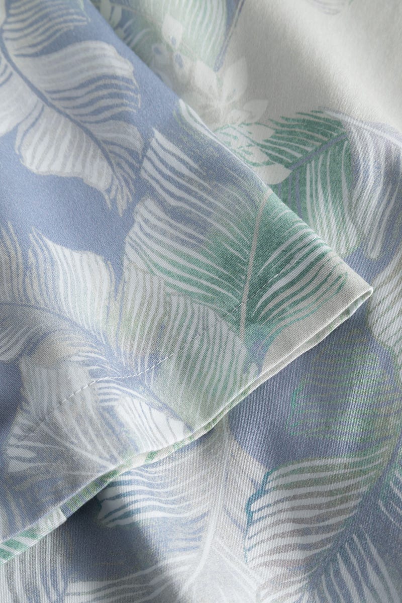 r-sch-be-happy-mantel-maxi-morgenmantel-blau-bl-tterdruck image 6