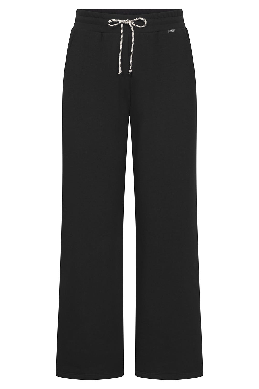 r-sch-be-happy-sweathose-schwarz-weites-bein image 2