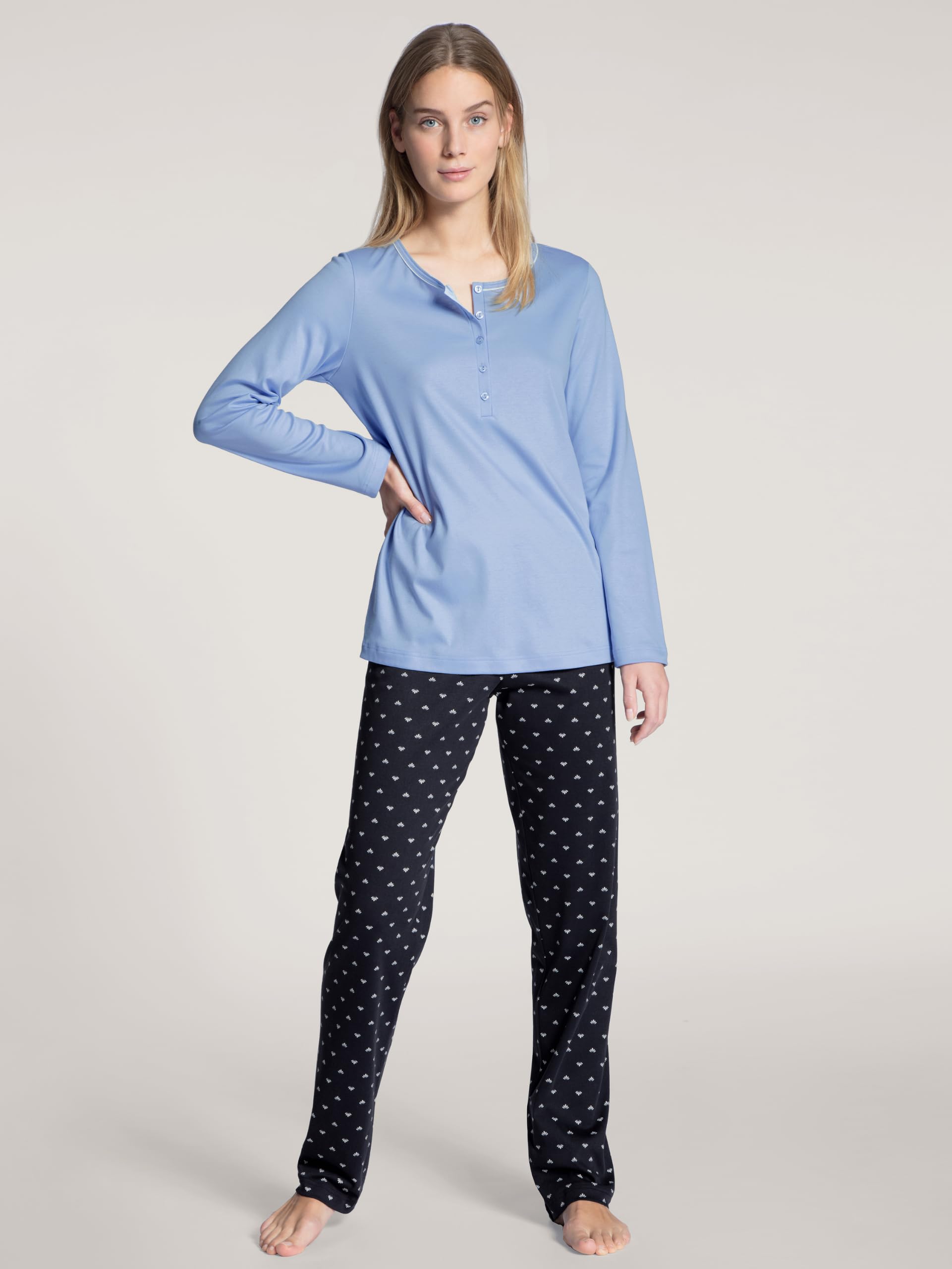 calida-night-lovers-pyjama-damen-gr-e-48-50-baumwolle image 2