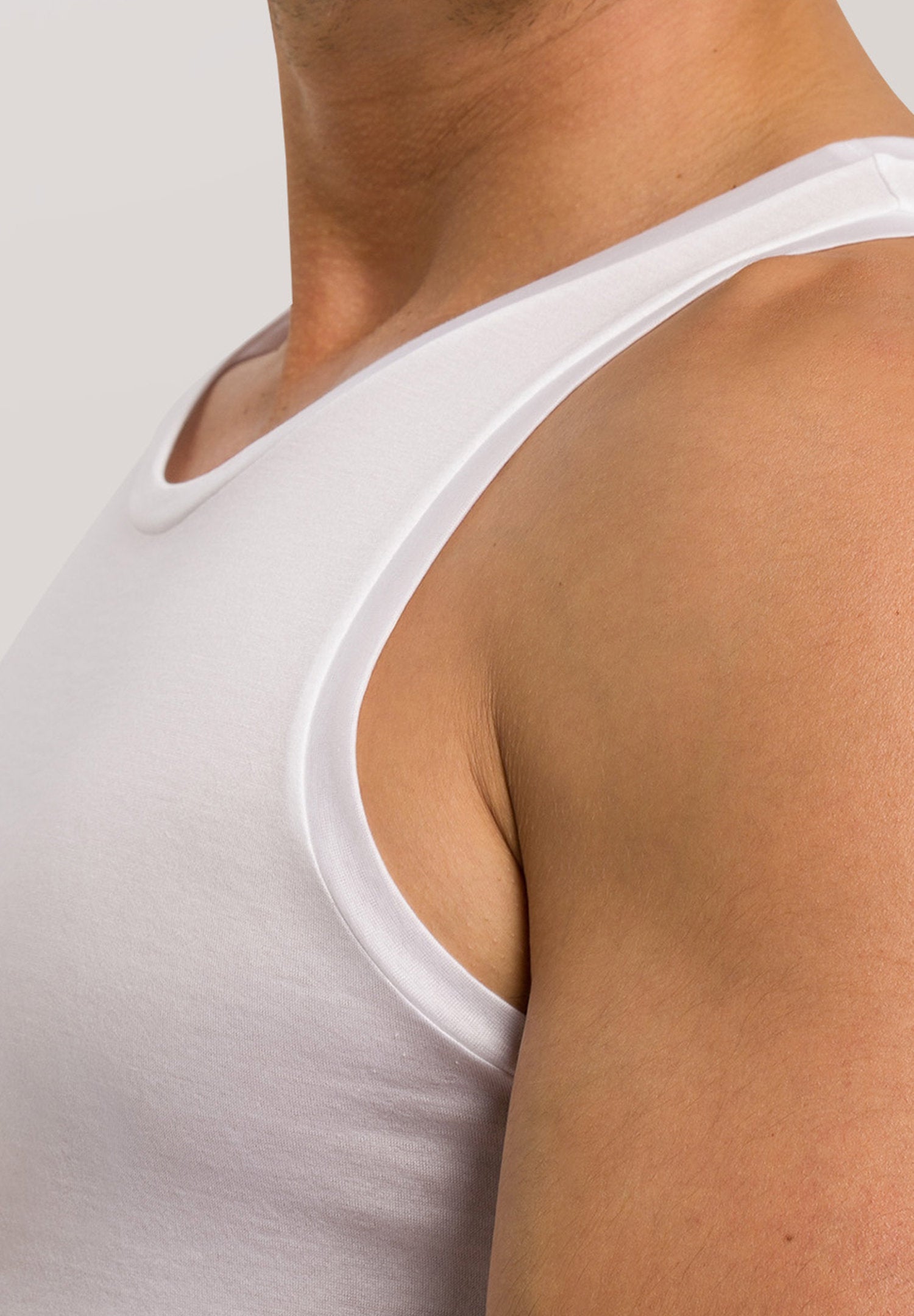 hanro-cotton-sporty-tank-top-wei-baumwolle-herren image 6