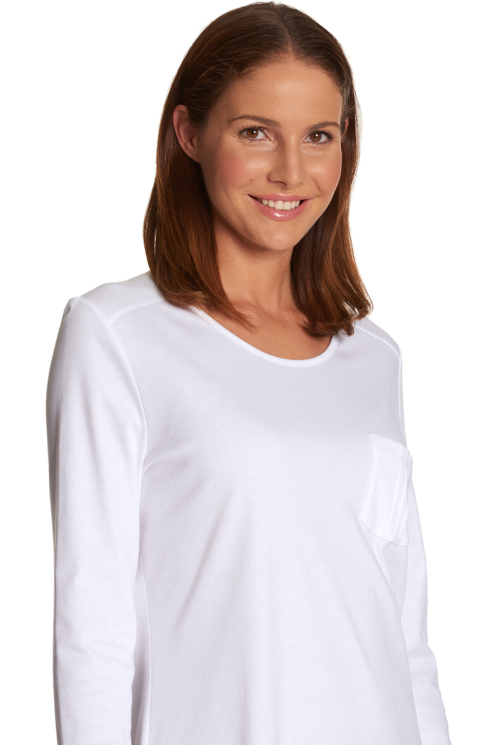 r-sch-be-happy-nachthemd-langarm-baumwolle-wei image 4